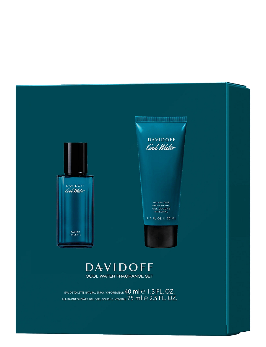Davidoff - Gift Set Cool Water EdT + Shower Gel - giftset - clear - 2