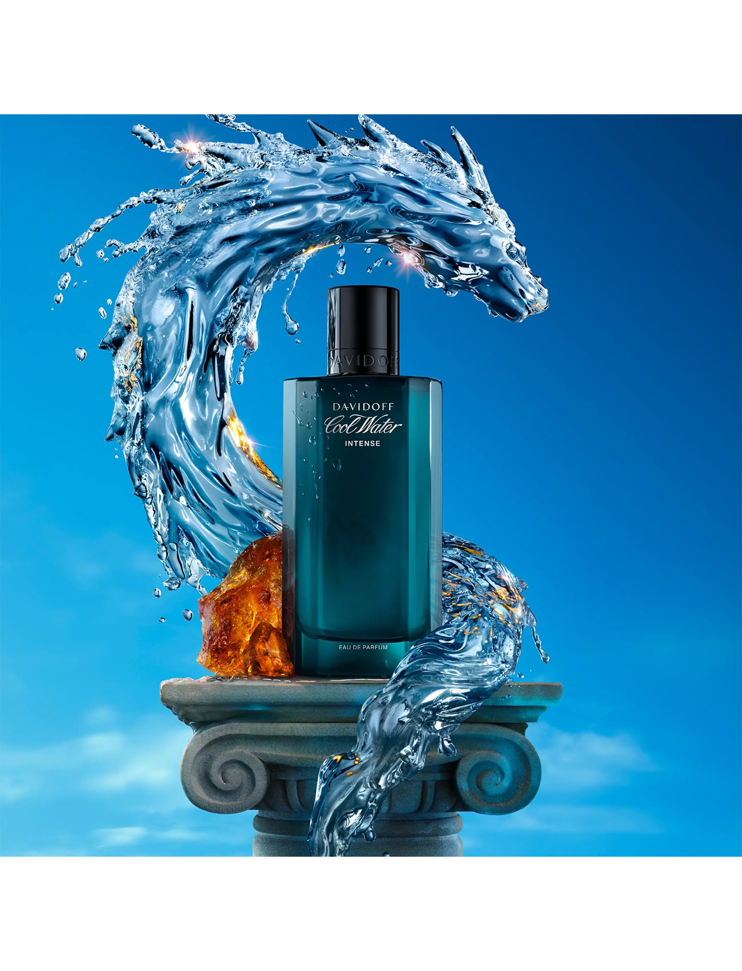 Davidoff - Cool Water Intense for Him Eau de Parfum - till honom  - clear - 2