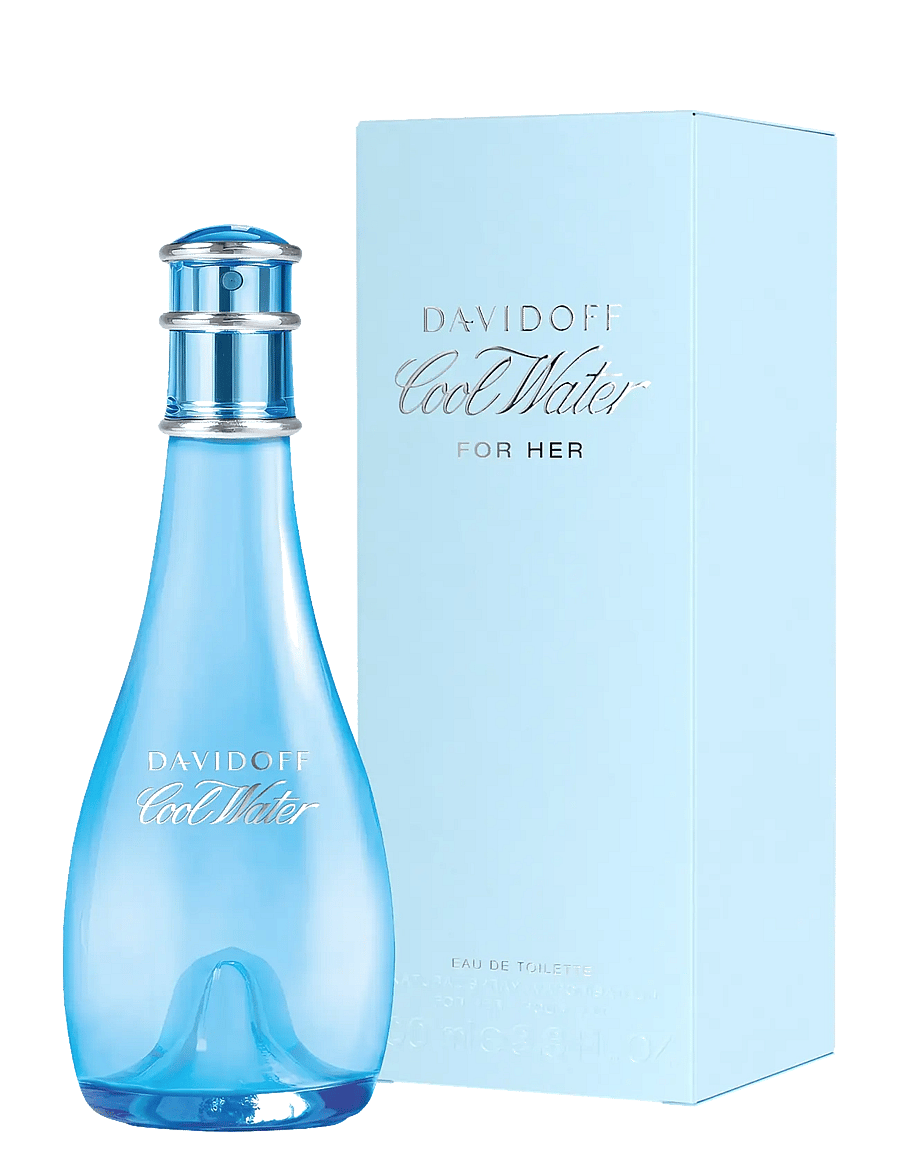 Davidoff - Cool Water Woman Eau de Toilette - naistele - clear - 1