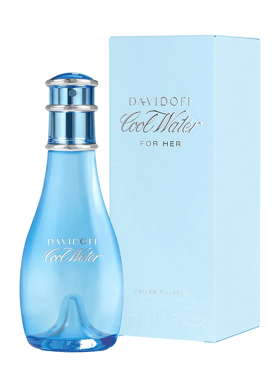Davidoff - Cool Water Woman Eau de Toilette - naistele - clear - 1