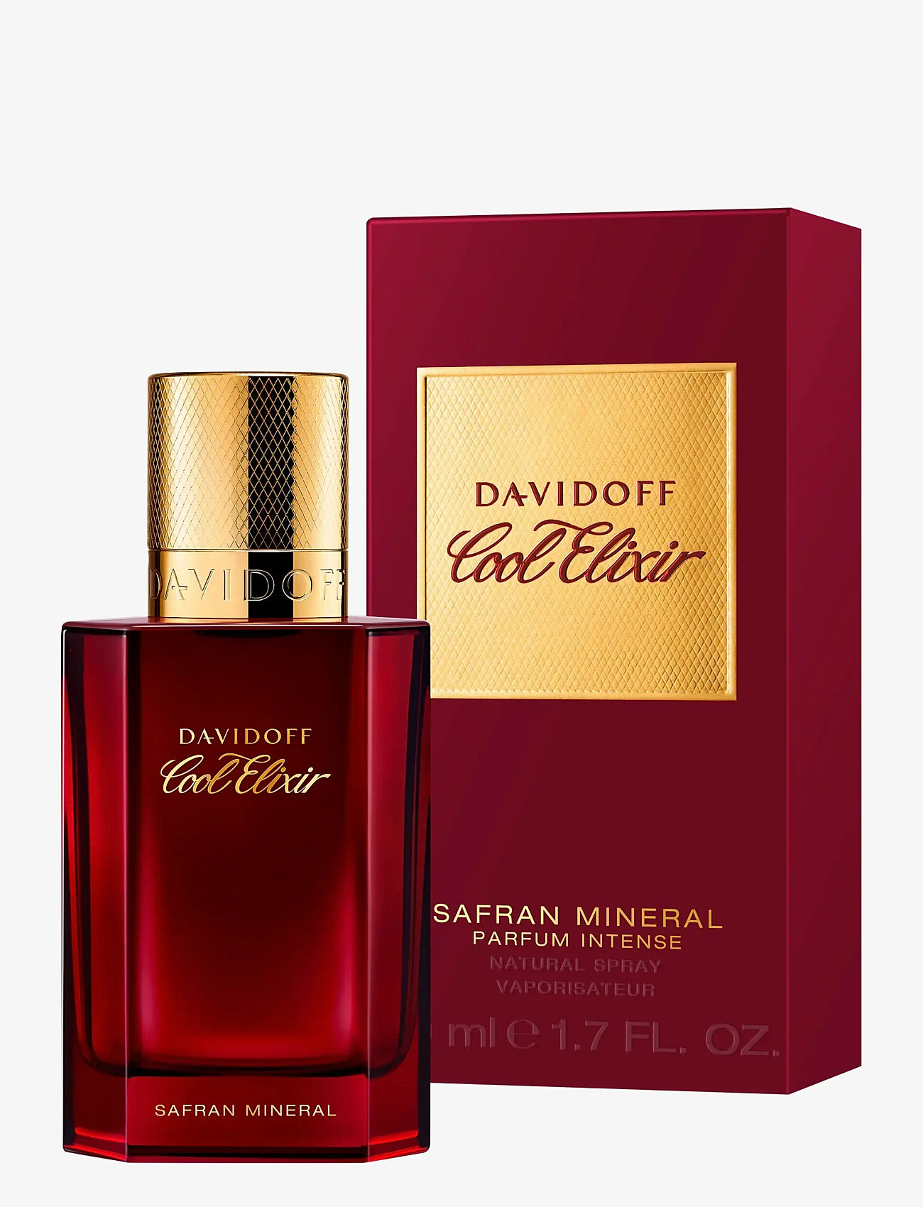 Davidoff - Cool Elixir Parfum Safran Mineral EdP - til ham  - clear - 1
