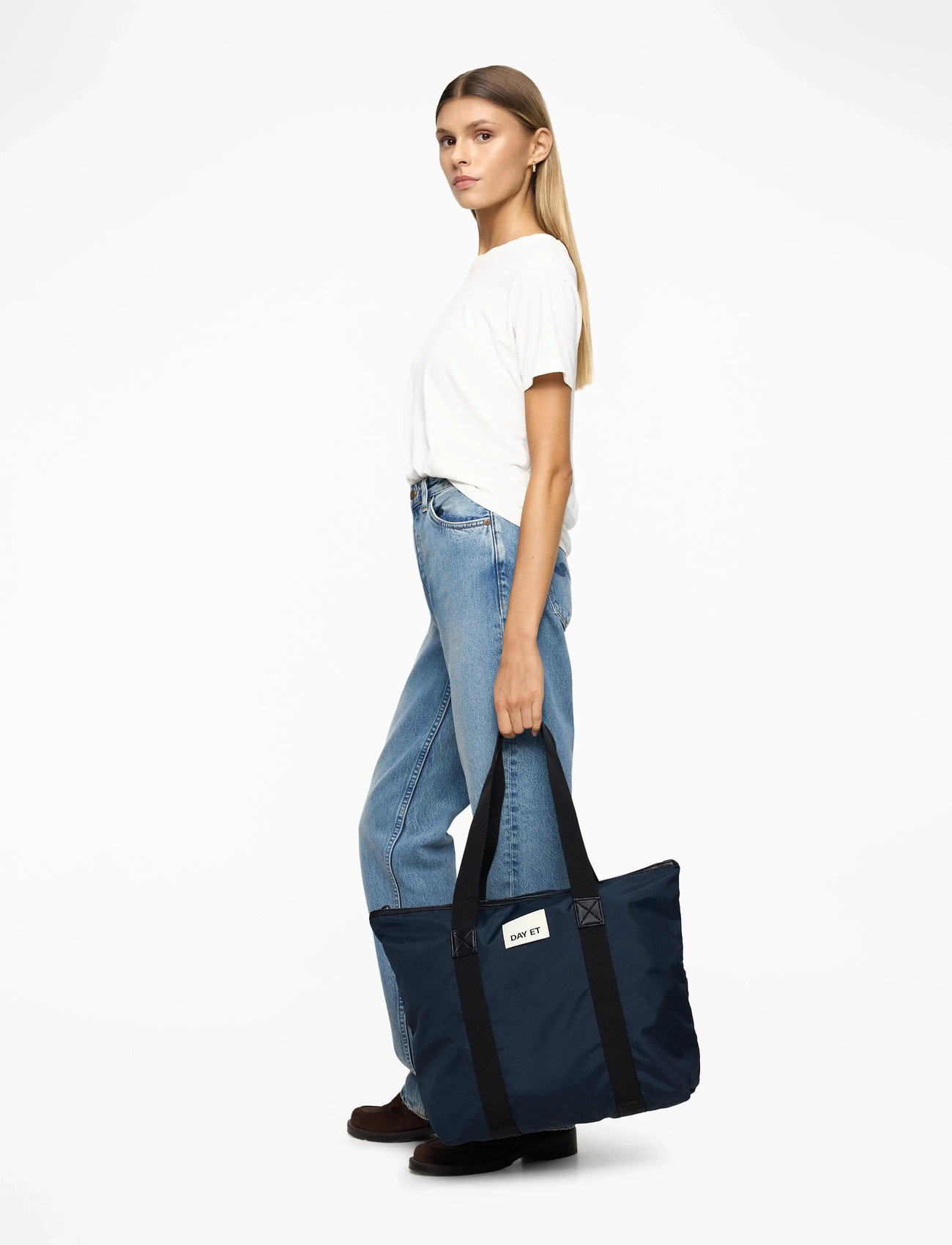 DAY ET - Day Gweneth RE-S Bag M - tote bags - navy blazer - 3