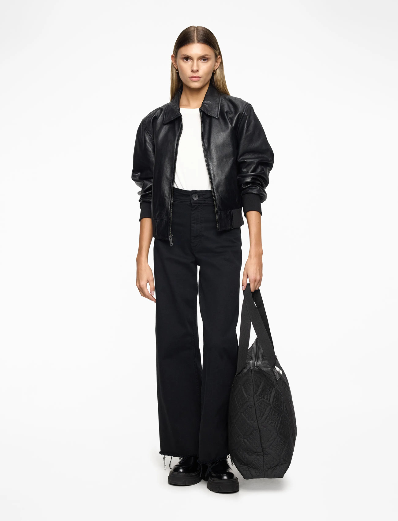 DAY ET - Day Gweneth RE-Q Flotile Bag - shoppingväskor - black - 2