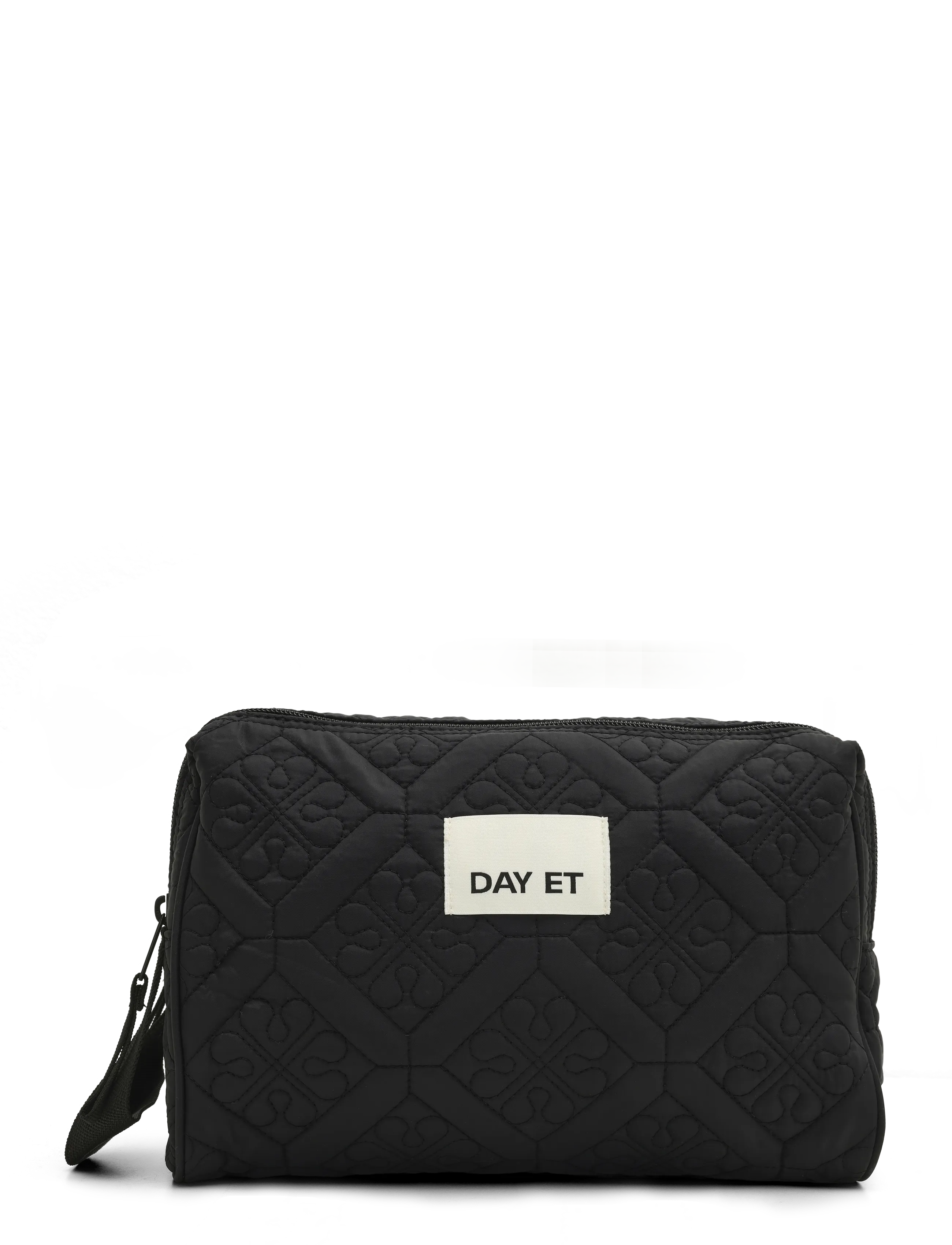 DAY ET Day Gweneth Re-Q Flotile Washbag L, Kvinder, Quiltet Toilettaske, Sort, Str: ONE SIZE