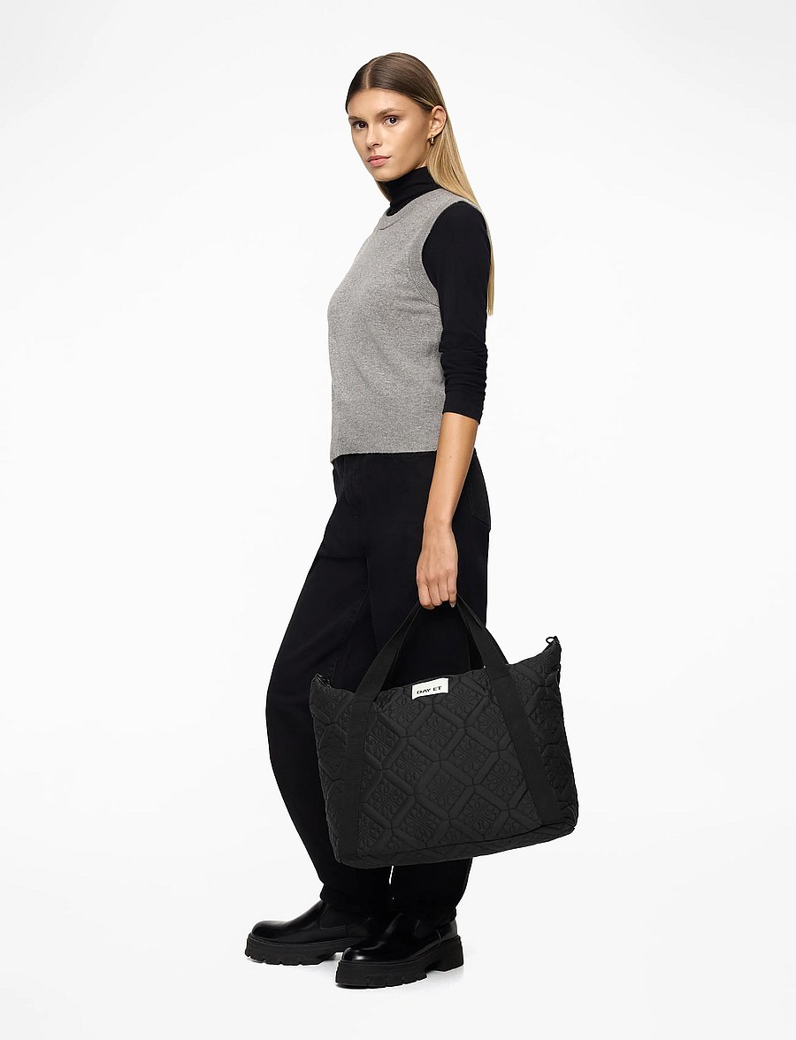DAY ET - Day Gweneth RE-Q Flotile Cross - tote-stiilis kotid - black - 3