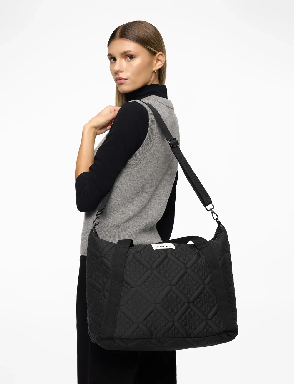 DAY ET - Day Gweneth RE-Q Flotile Cross - tote-stiilis kotid - black - 0