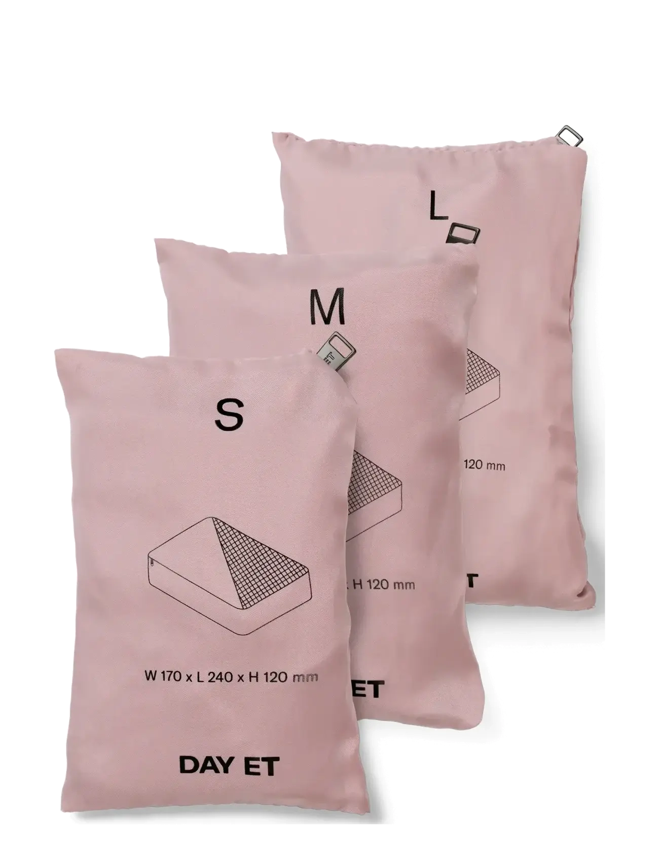 DAY ET - Day RE-Suitcase Packing Set - basics - cloud rose - 1