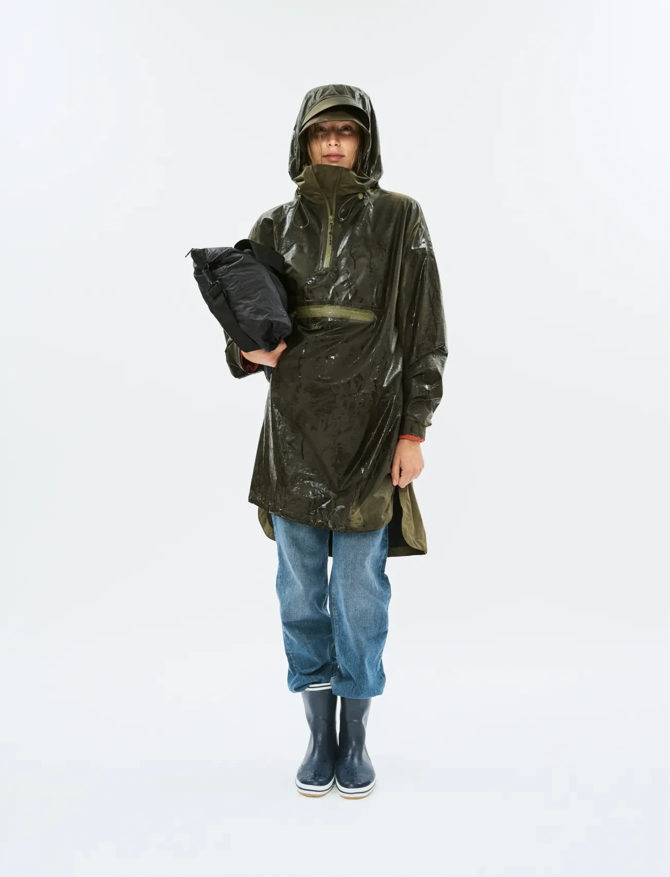 DAY ET Day RE-No Rain Anorak - Clothing - DARK OLIVE / khaki/green