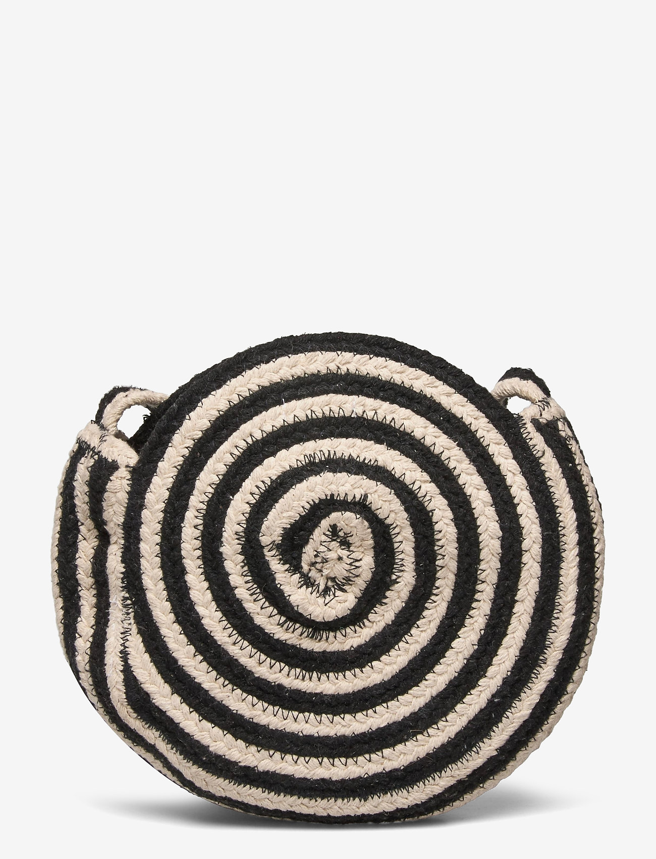 DAY ET - Day Straw Stripe CB - black - 1
