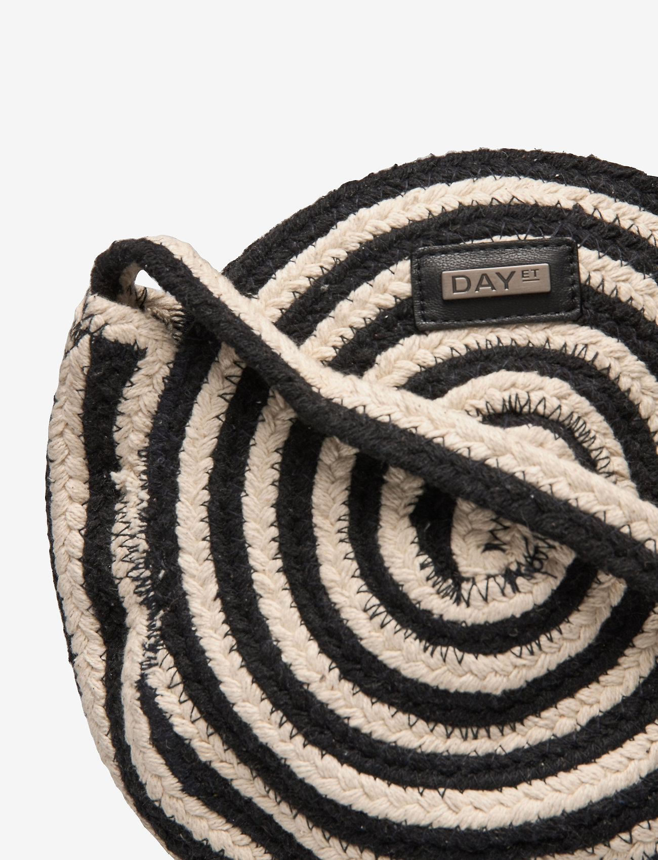 DAY ET - Day Straw Stripe CB - black - 3