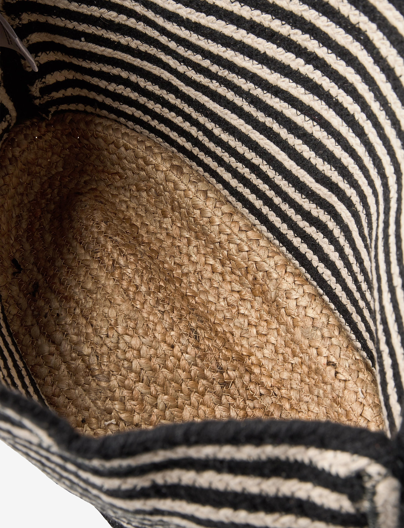 DAY ET - Day Straw Stripe Shopper - black - 4