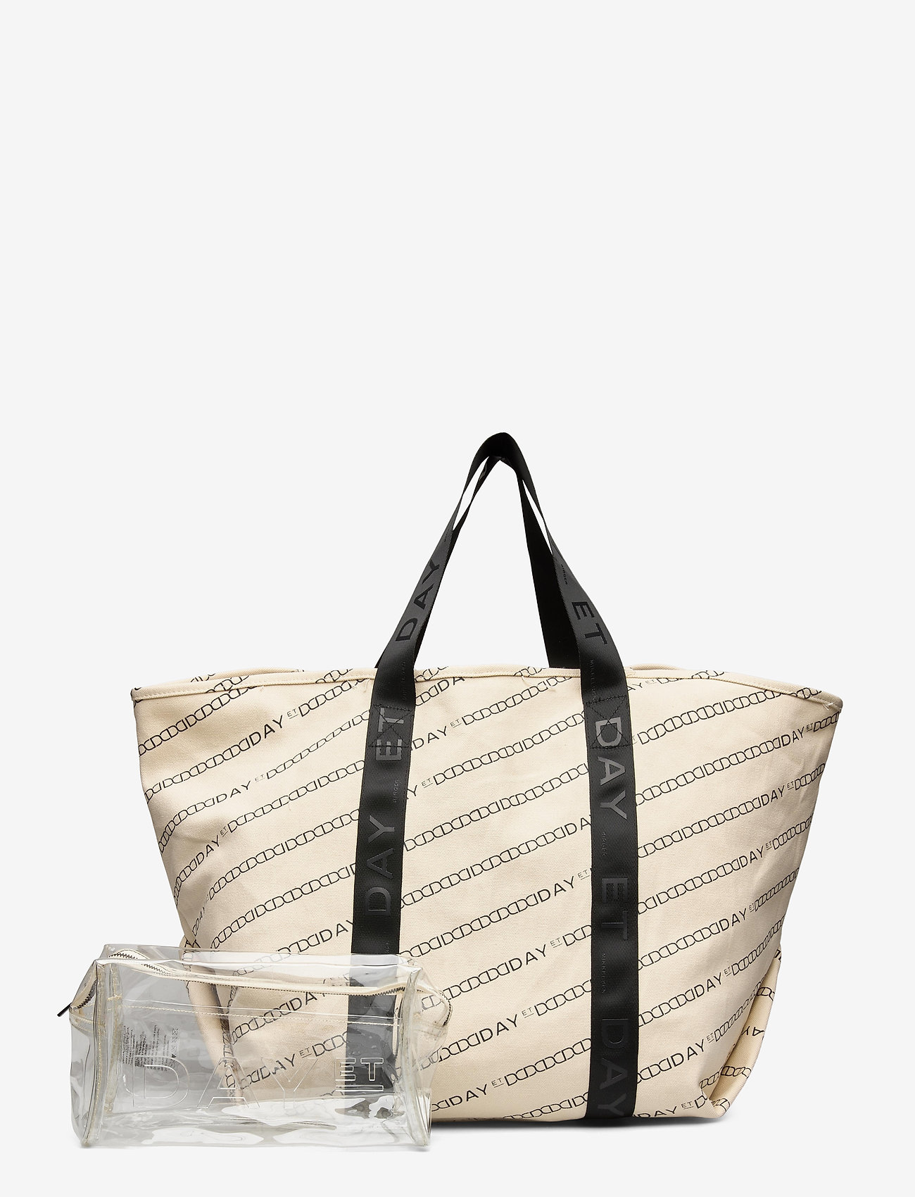 DAY ET - Day Canvas Transparent Shopper - moonlight beige - 0
