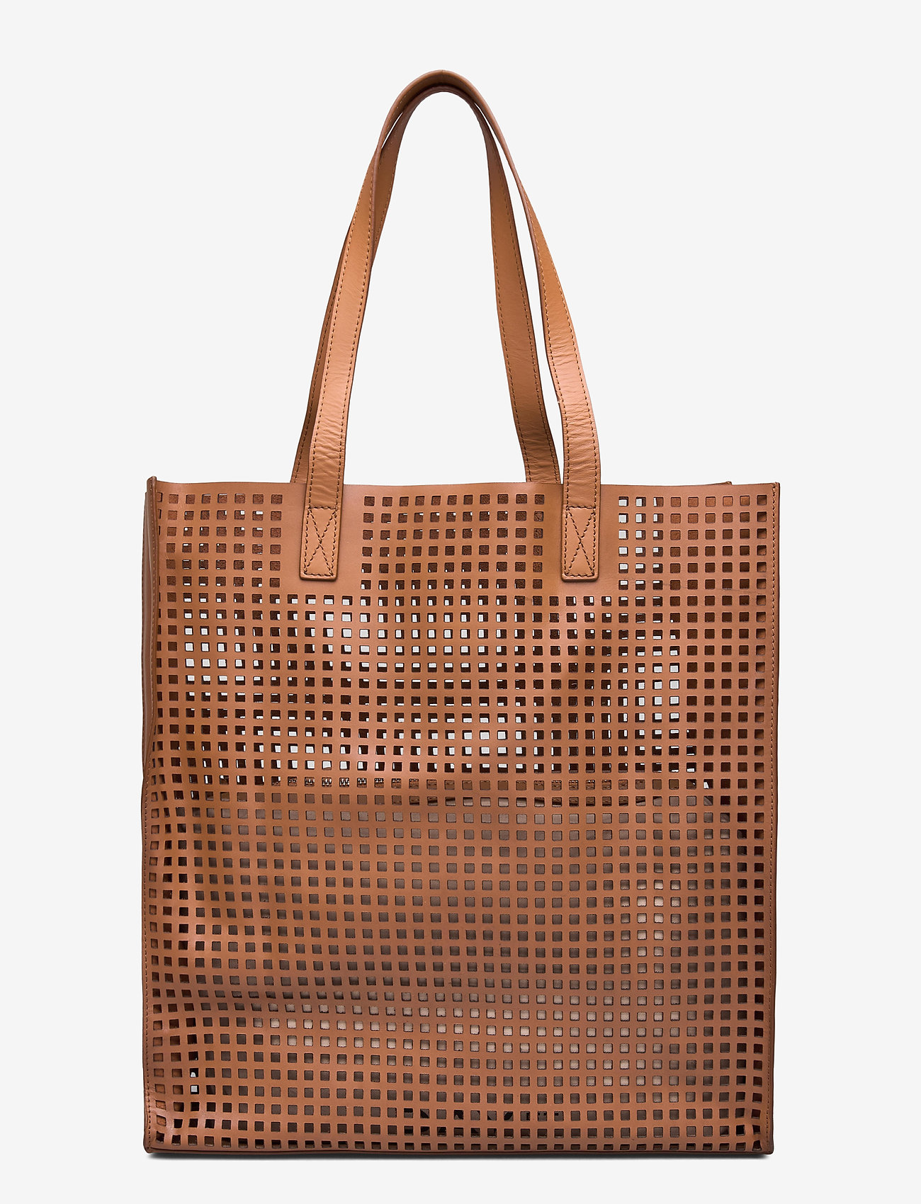 DAY ET - Day Cube Perforation Tote - camel beige - 0