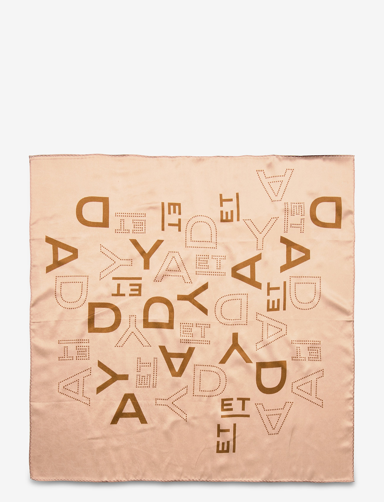 DAY ET - Day Silk Mini Logo Rotate Scarf - brush beige - 3