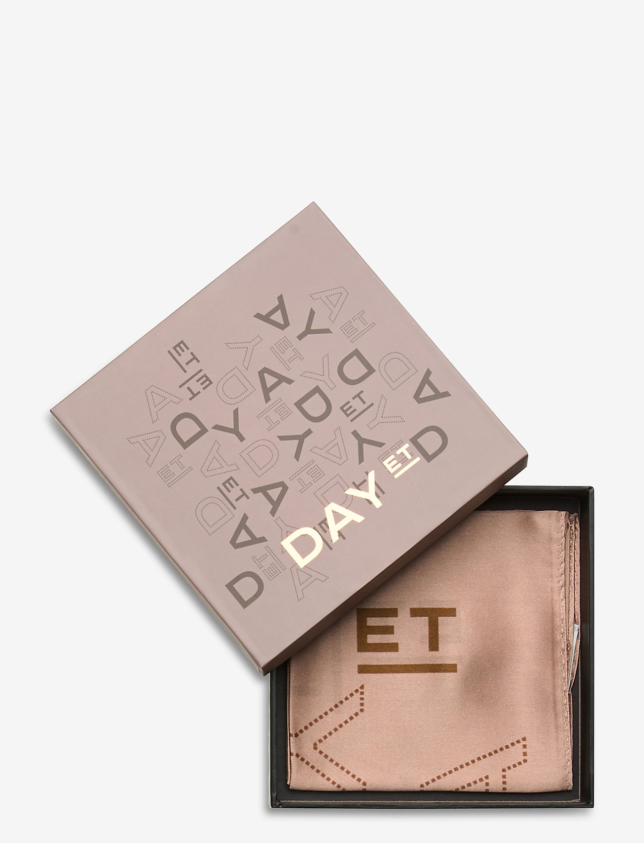 DAY ET - Day Silk Mini Logo Rotate Scarf - brush beige - 4