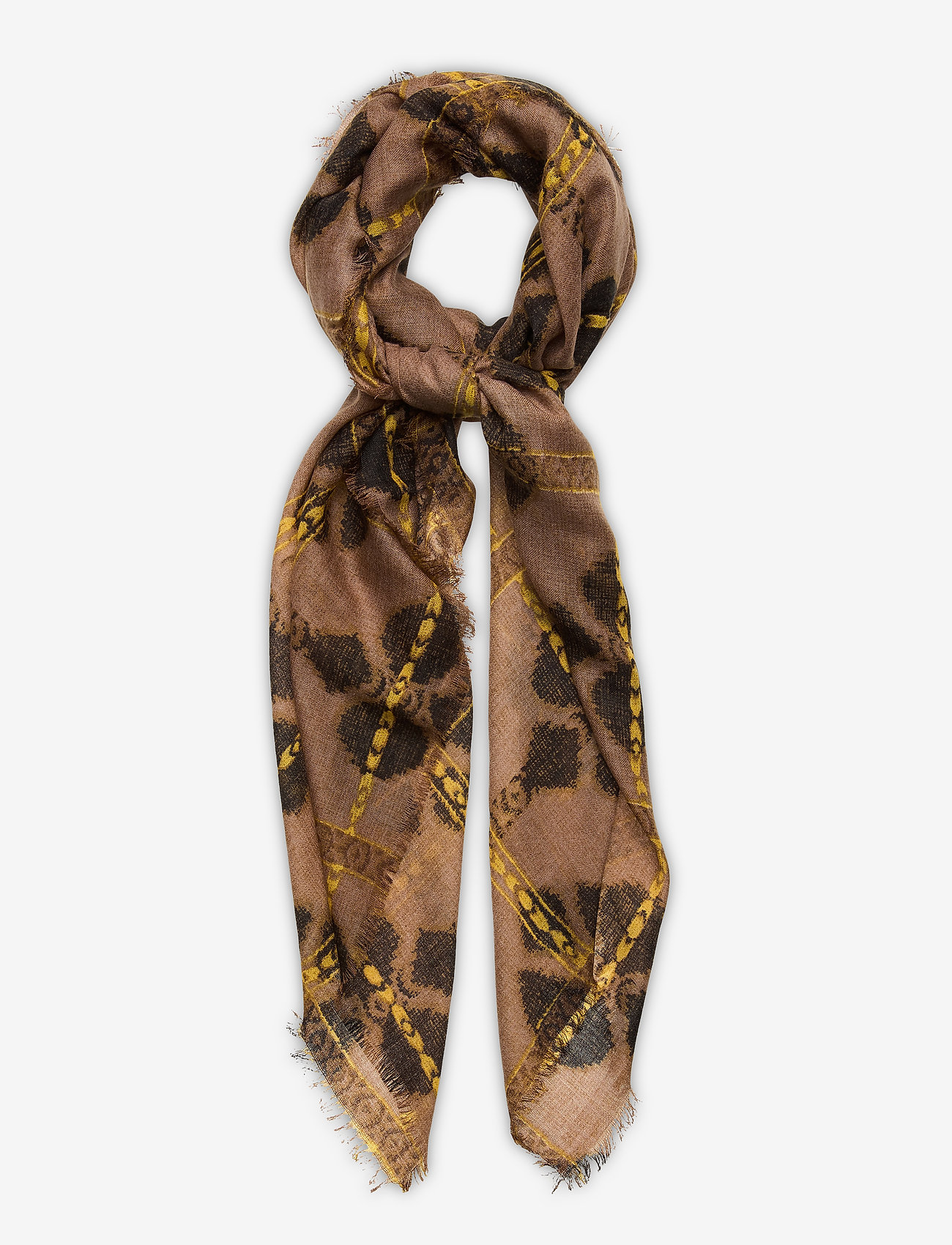 DAY ET - Day Deluxe Clover Scarf - starfish beige - 0