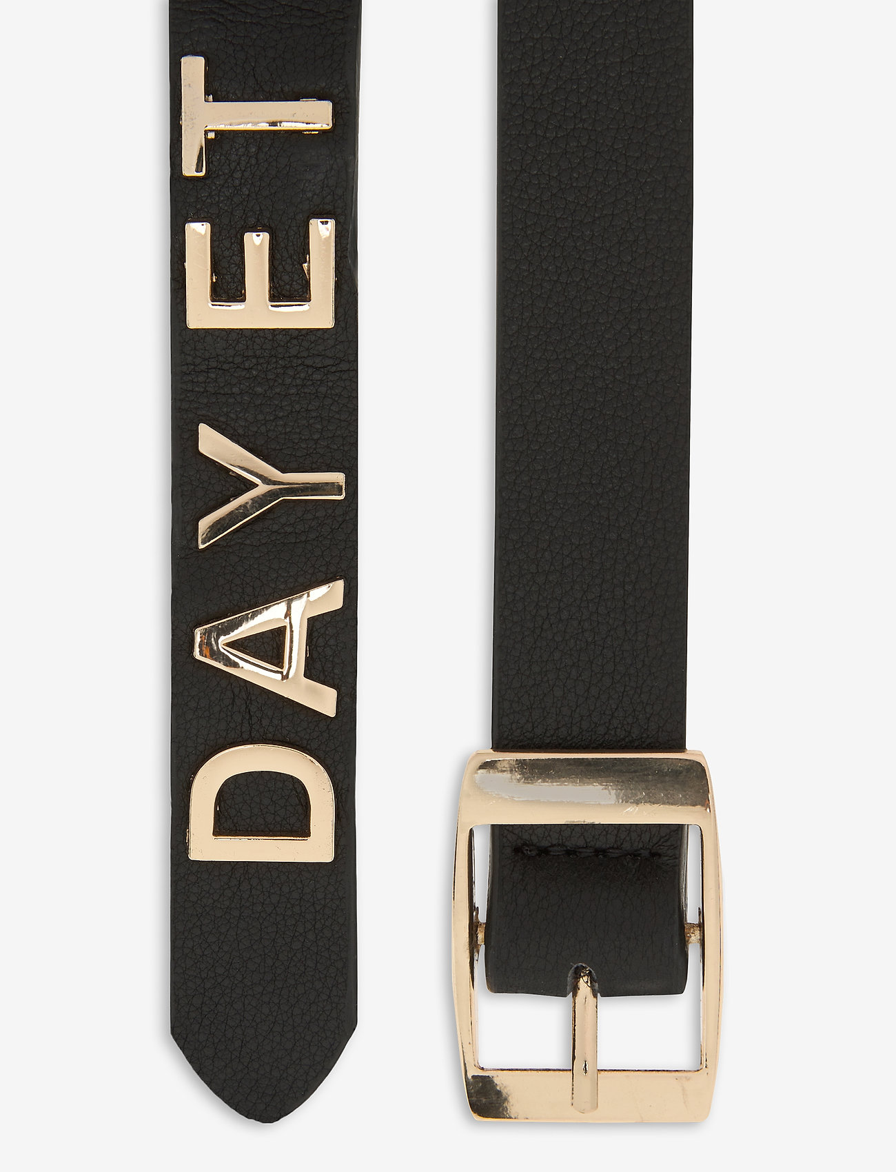 DAY ET - Day Golden Logo Leather Belt - black - 1