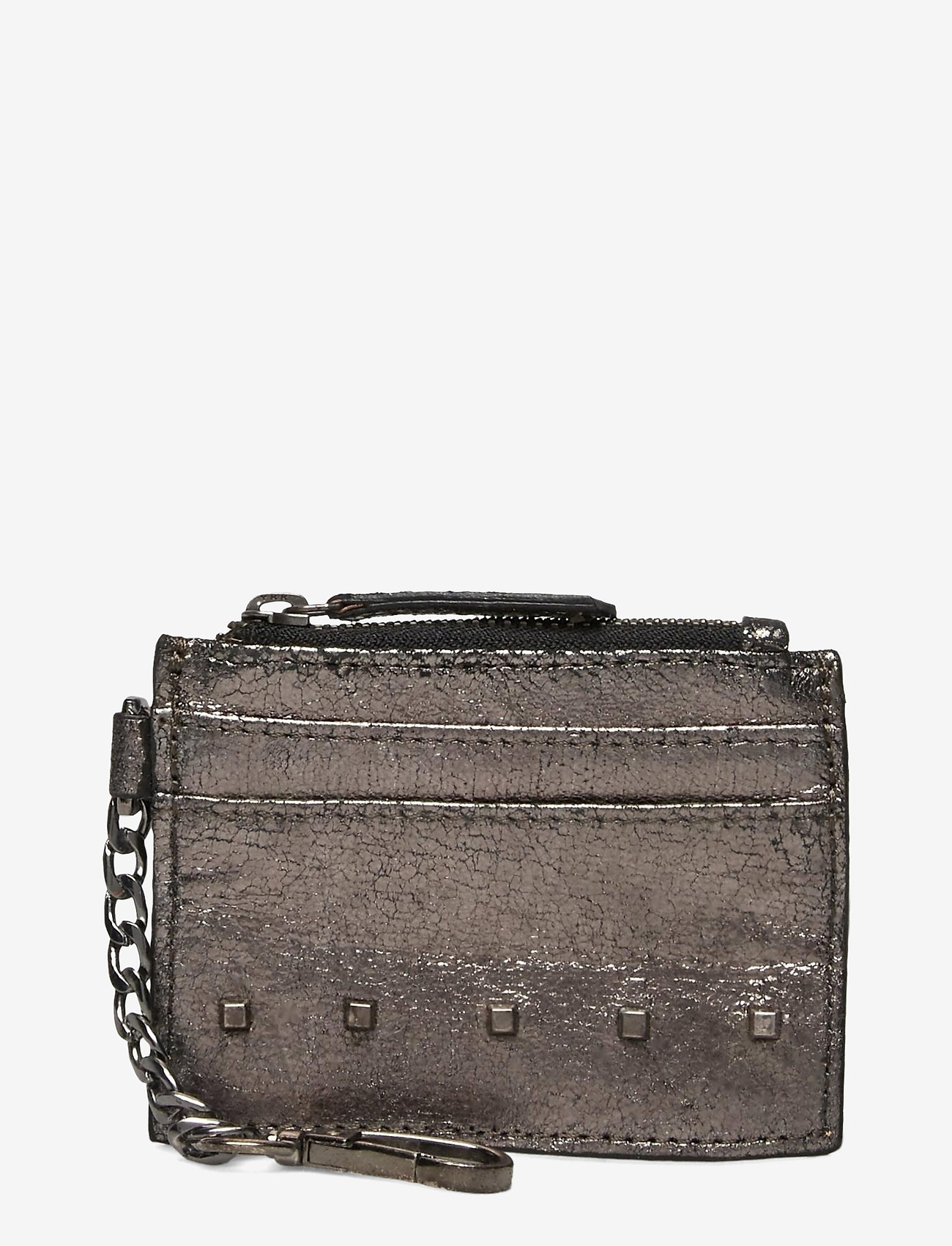 DAY ET - Day Lumine Leather Cardholder - gunmetal - 0