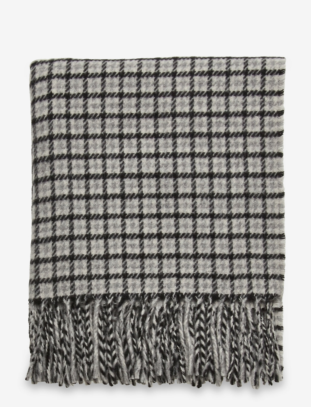 DAY ET - Day Delicate Check Scarf - light grey mel - 1
