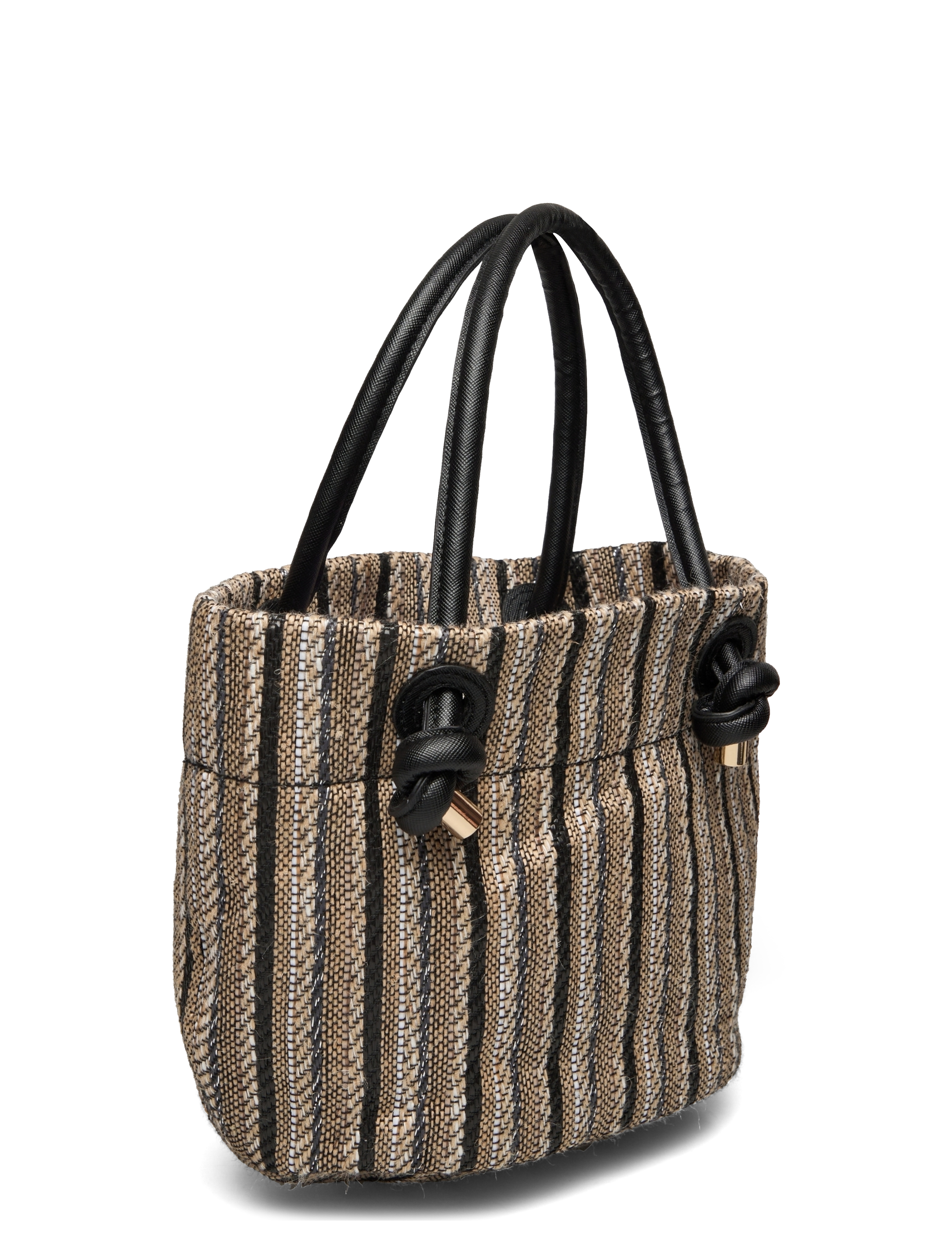 DAY ET - Day Detailed Jute Basket - black - 2