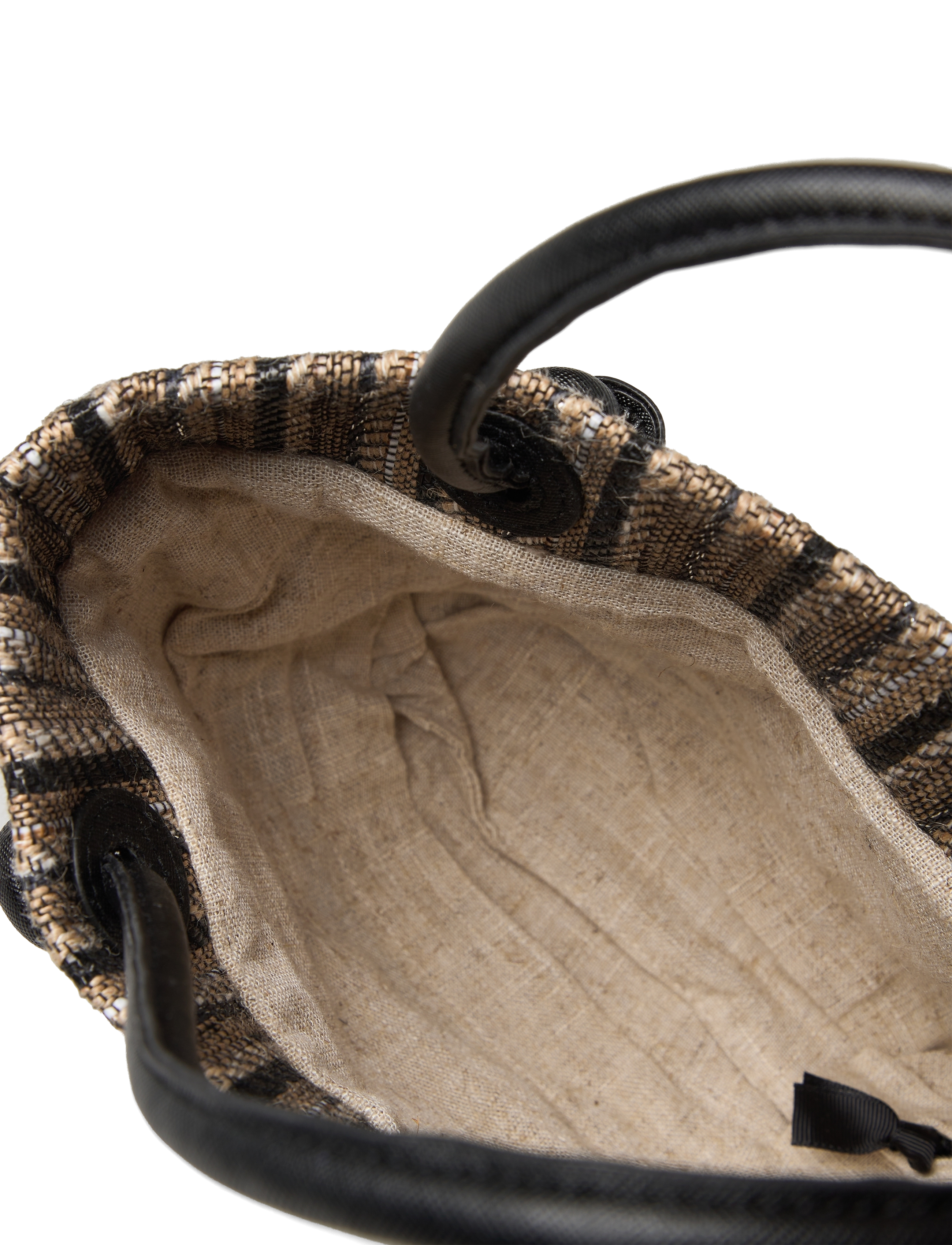 DAY ET - Day Detailed Jute Basket - black - 3