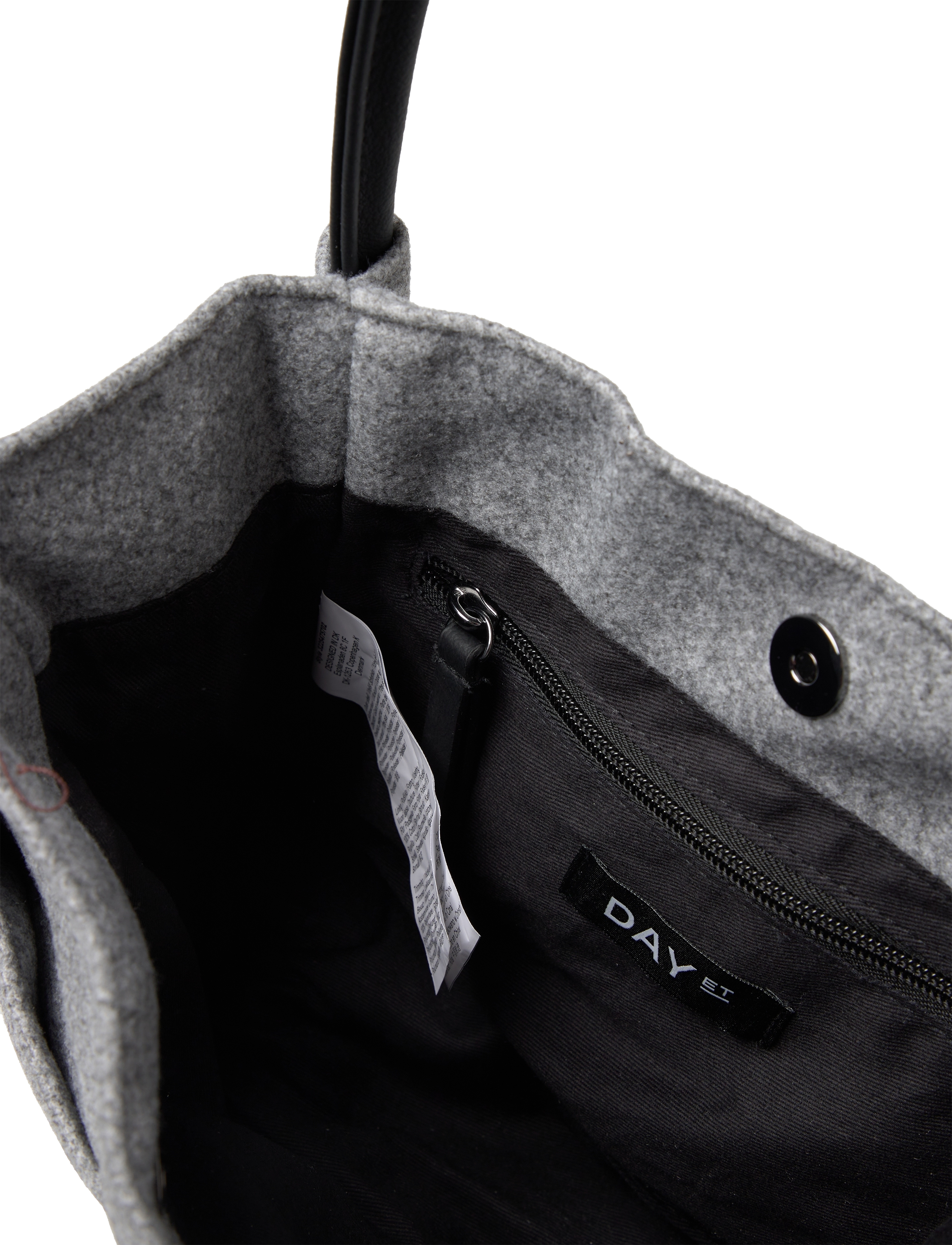 DAY ET - Day Woolen XSmall Shopper - medium grey mel. - 4