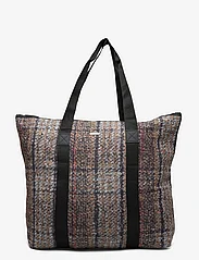 DAY et - Day Woolen Check Bag - shopper-taschen & tote bags - multi colour - 0