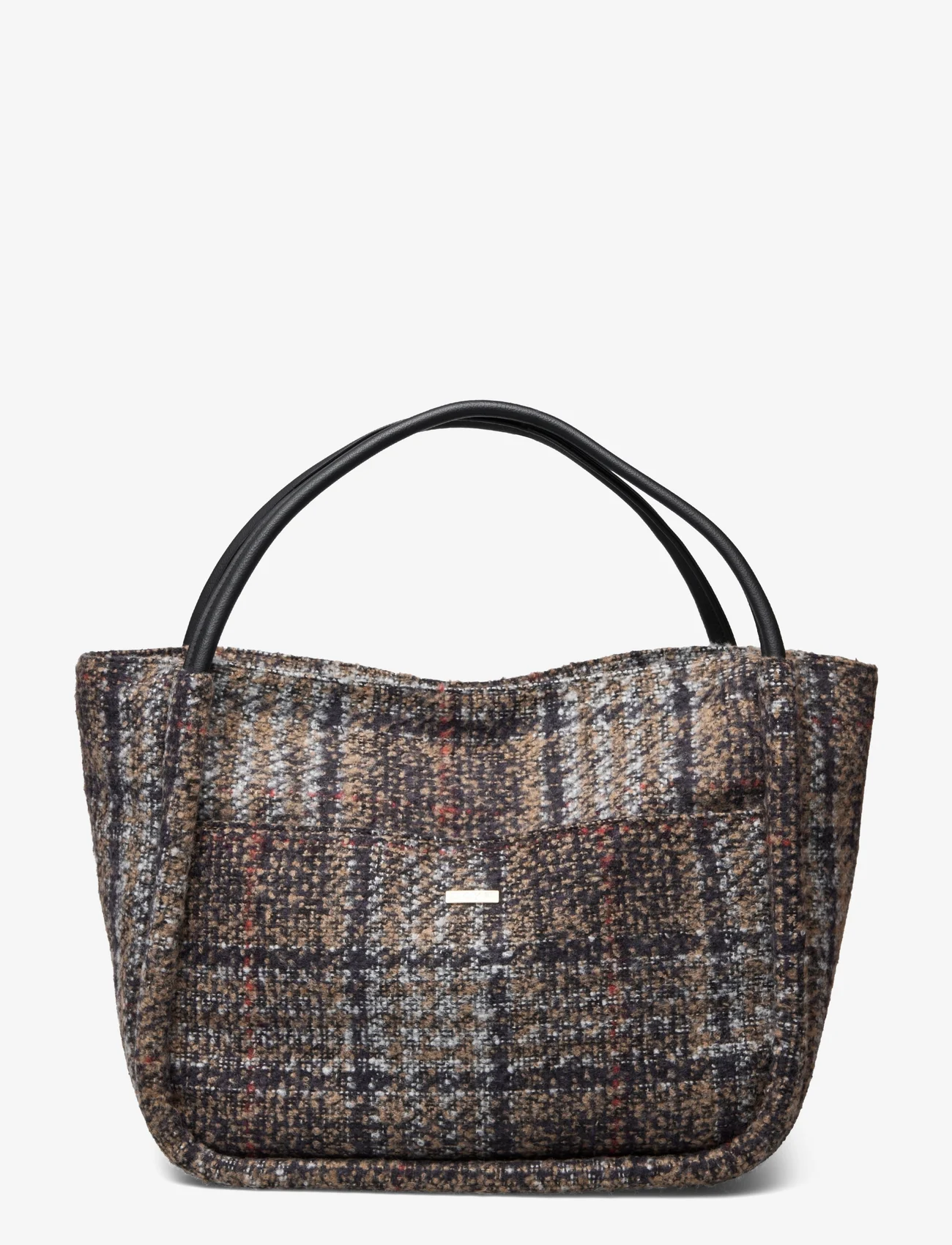 DAY ET - Day Woolen Check Small Shopper - kobiety - multi colour - 0