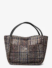 DAY ET - Day Woolen Check Small Shopper - handbags - multi colour - 0