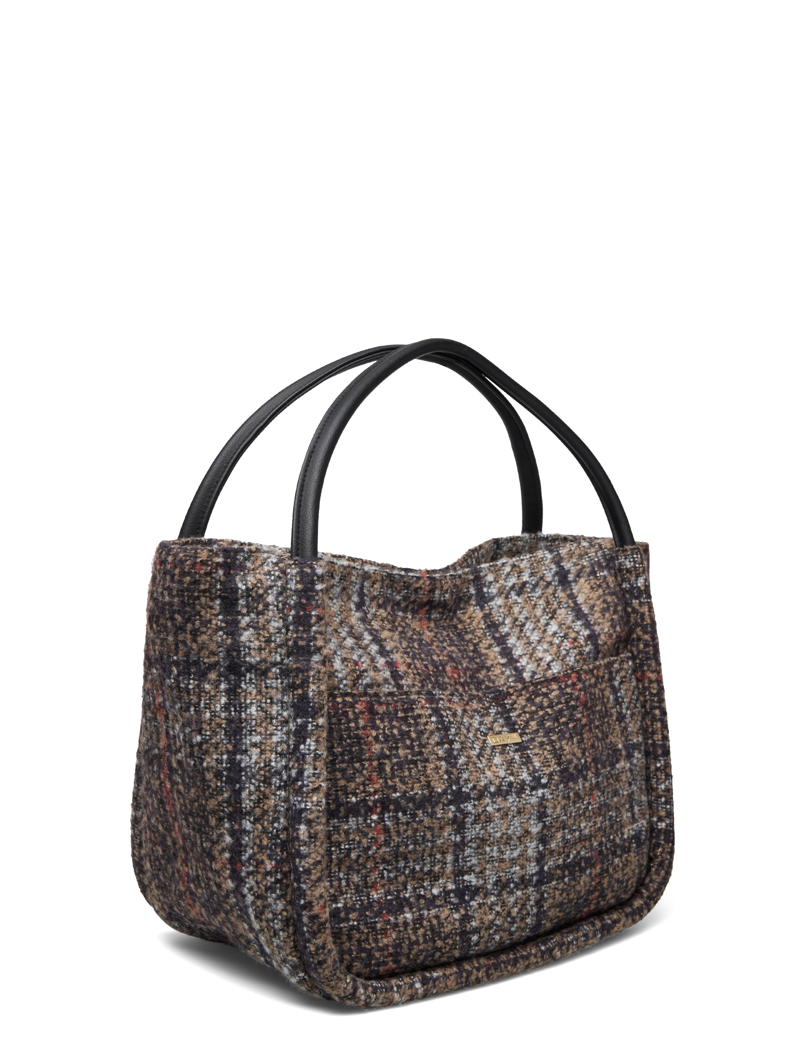 DAY ET - Day Woolen Check Small Shopper - multi colour - 2