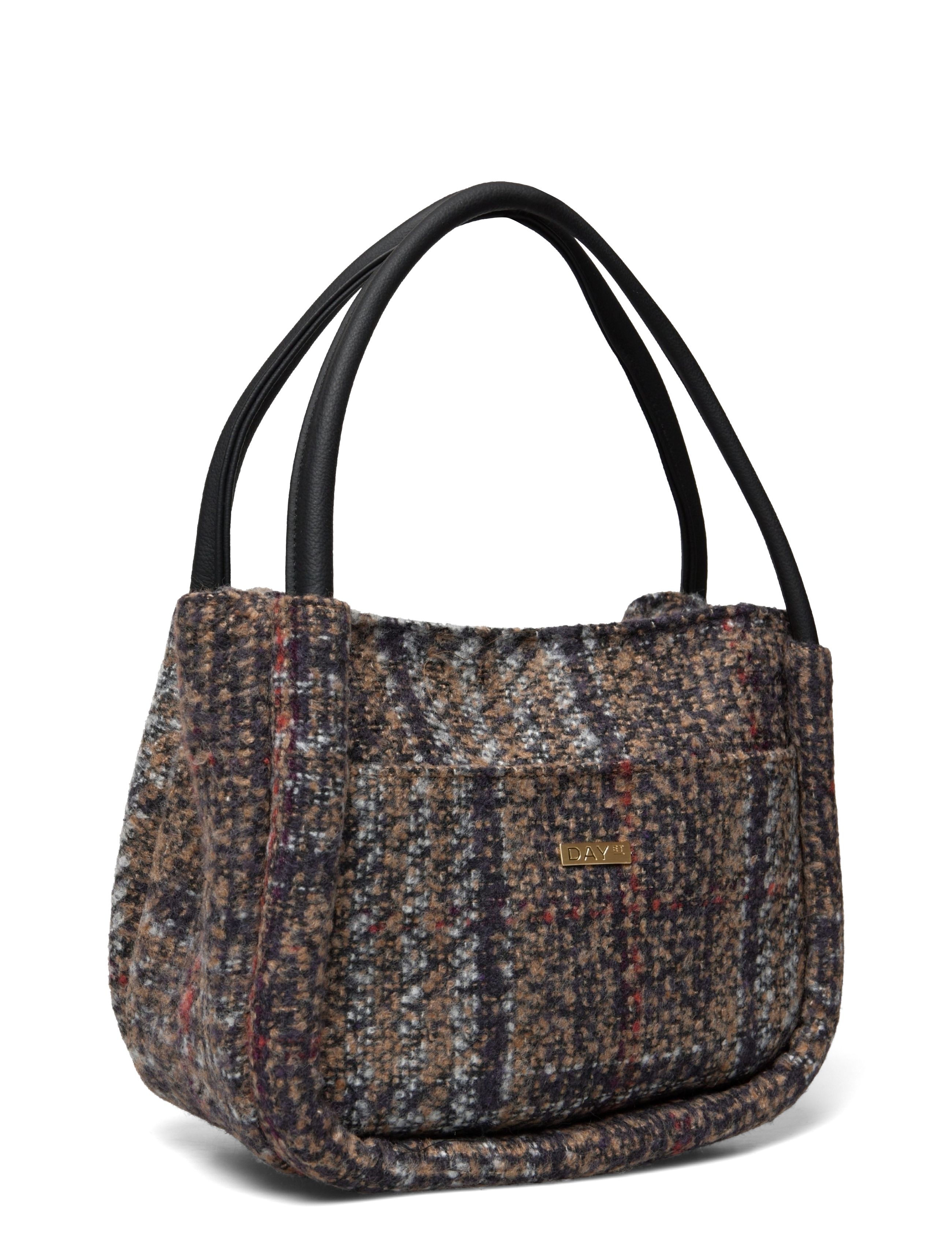 DAY ET - Day Woolen Check XSmall Shopper - multi colour - 2