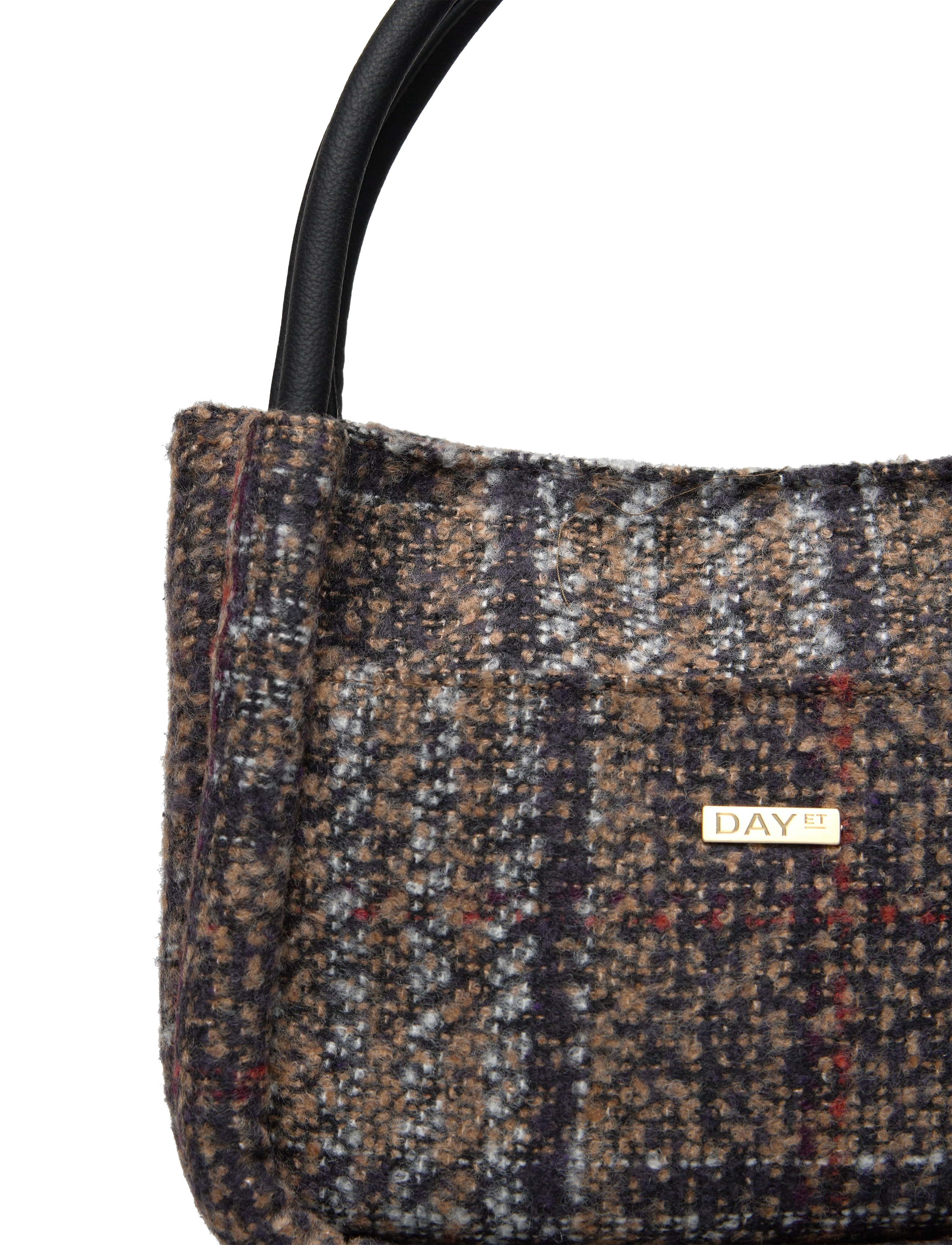 DAY ET - Day Woolen Check XSmall Shopper - multi colour - 3