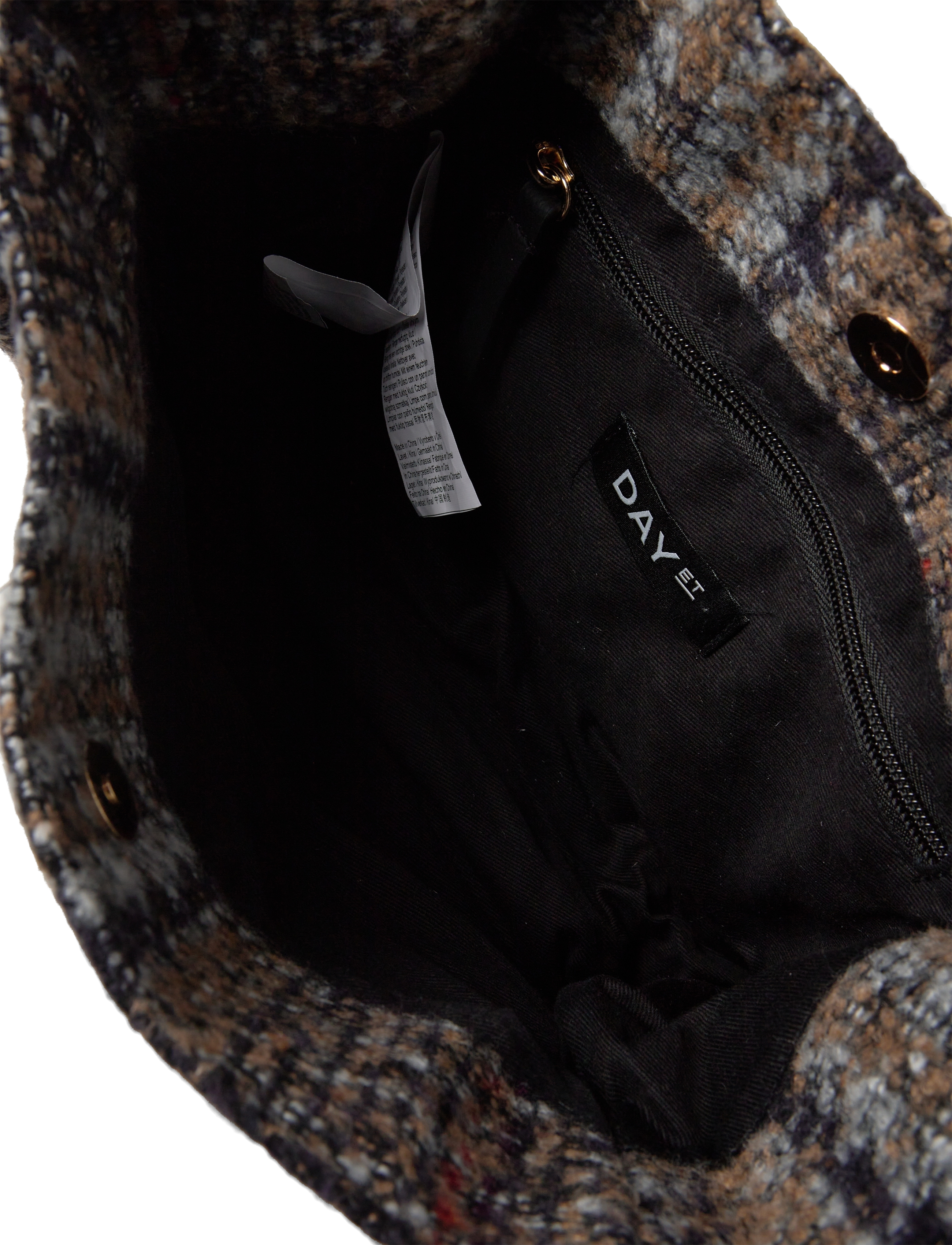 DAY ET - Day Woolen Check XSmall Shopper - multi colour - 4