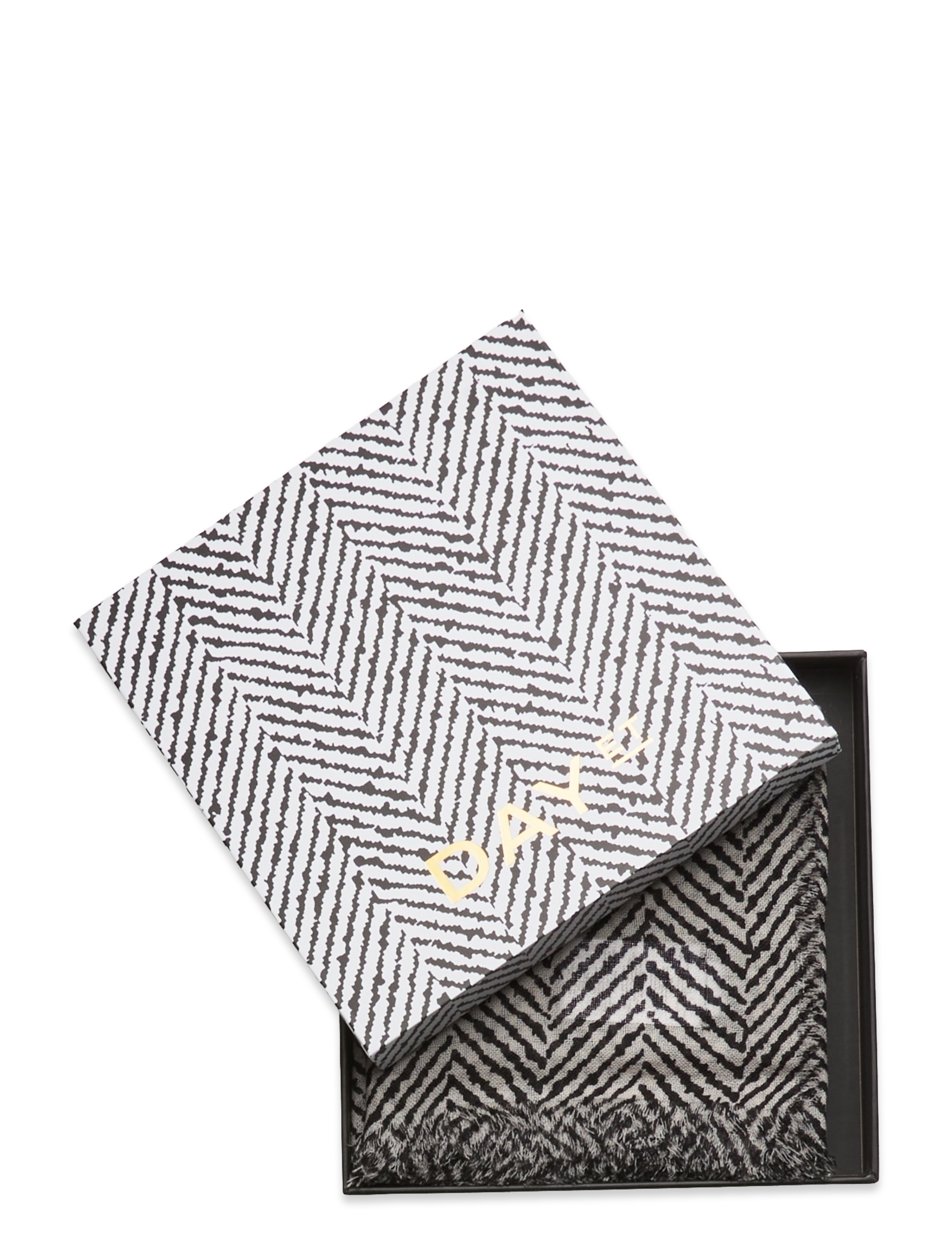 DAY ET - Day Deluxe Hess Scarf - silver gray - 2