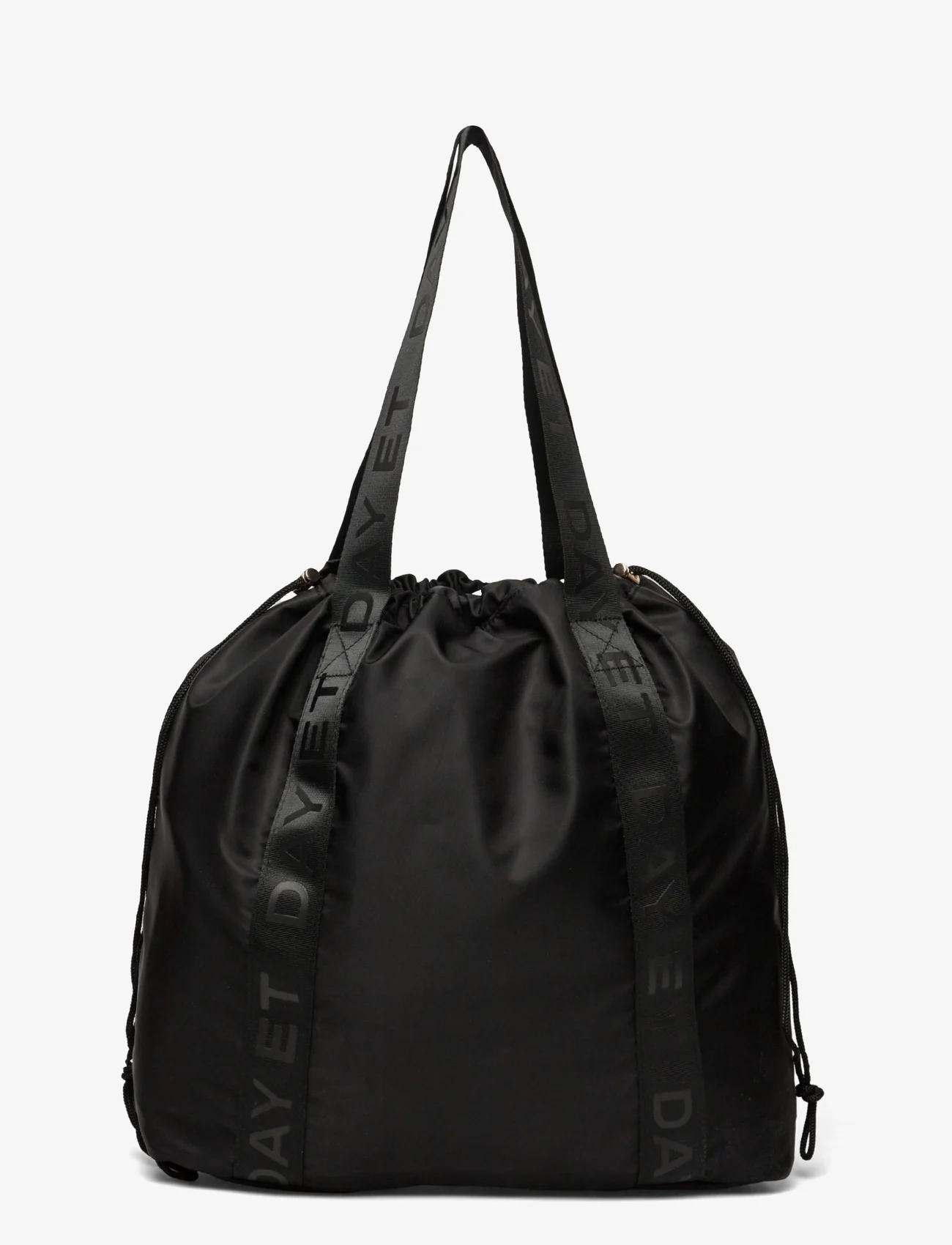DAY ET - Day RE-Logo Band Crease Bag M - pirkinių krepšiai - black - 1