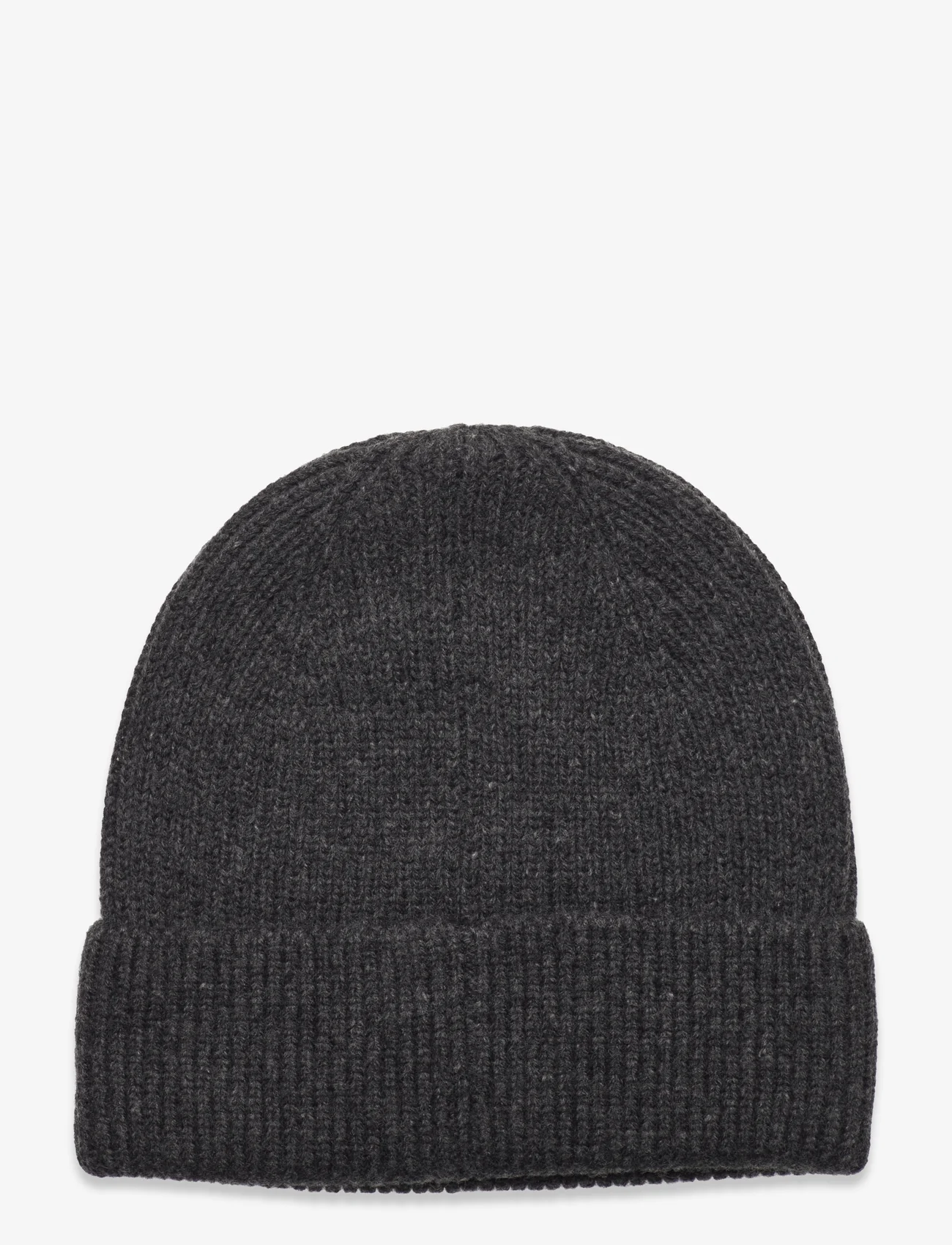 DAY ET - Day Logo Patch Knit Hat - mützen - dark grey mel - 1