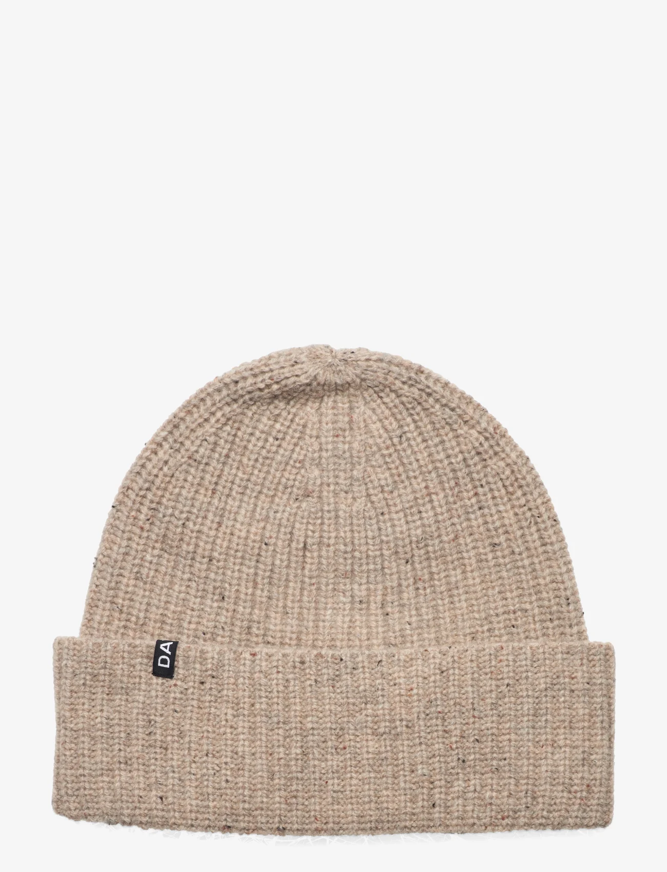 DAY ET - Day Pure Melange Knit Hat - pigimütsid - taupe melange - 0