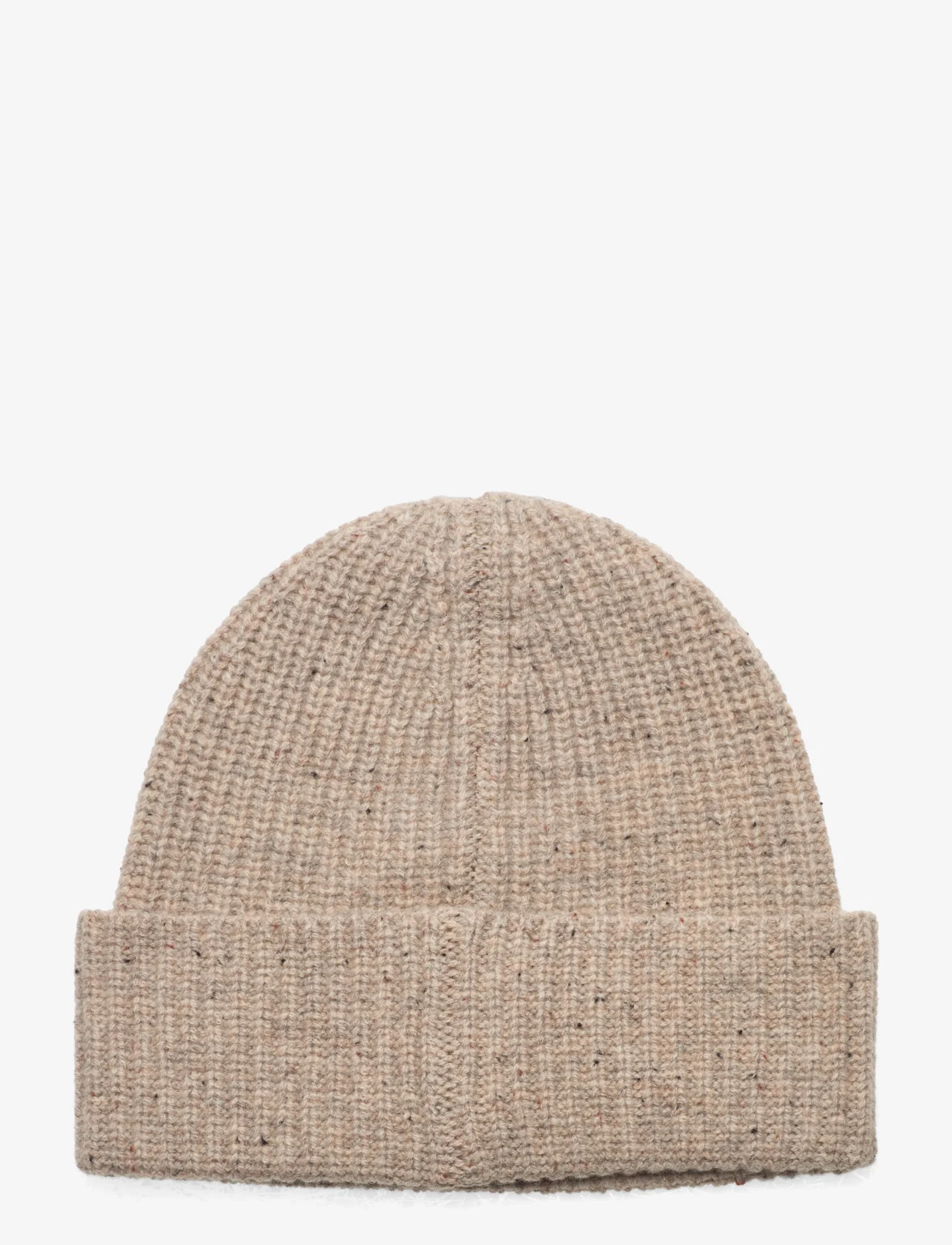 DAY ET - Day Pure Melange Knit Hat - pigimütsid - taupe melange - 1