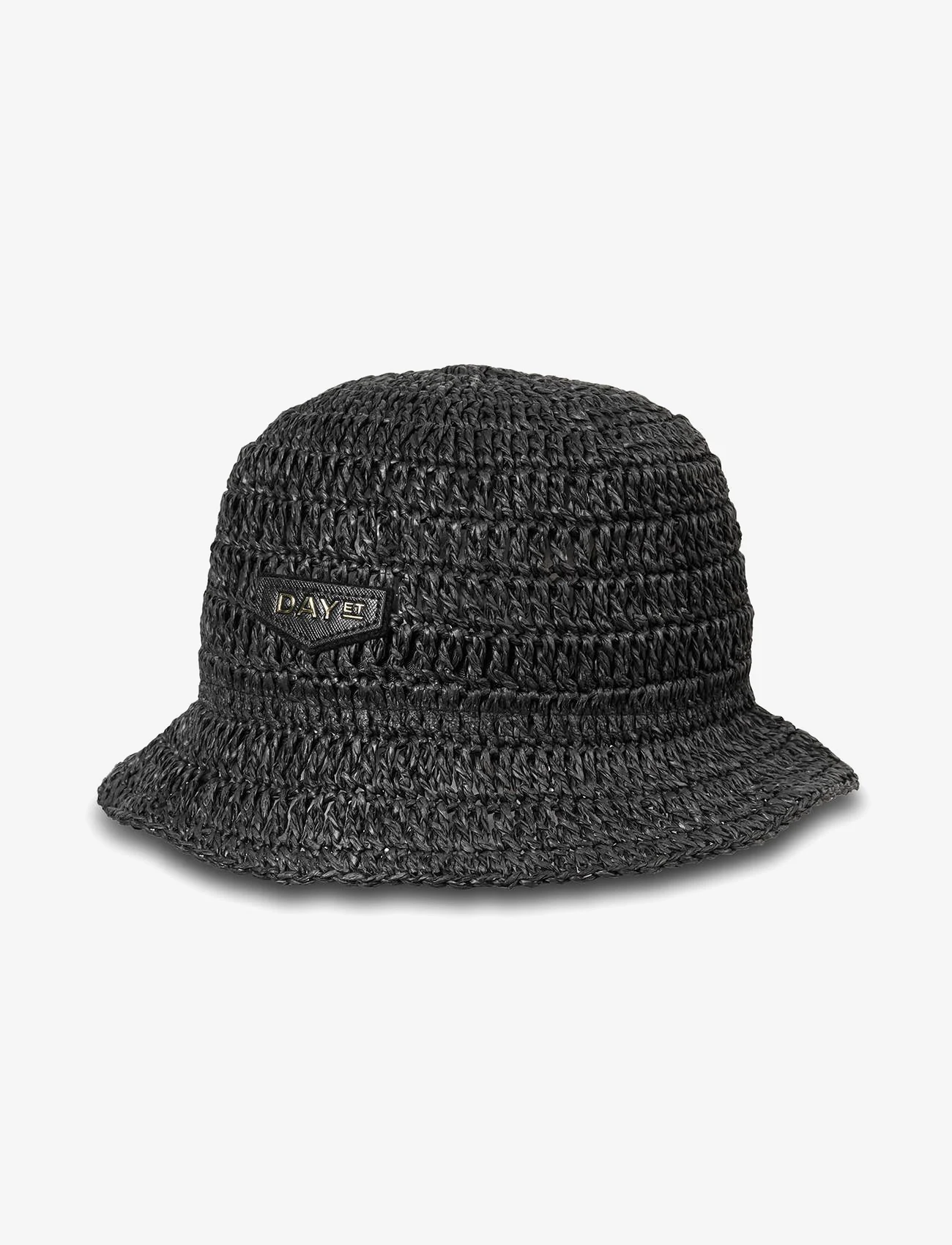 DAY ET - Day City Straw Bucket Hat - strohhüte - black - 0