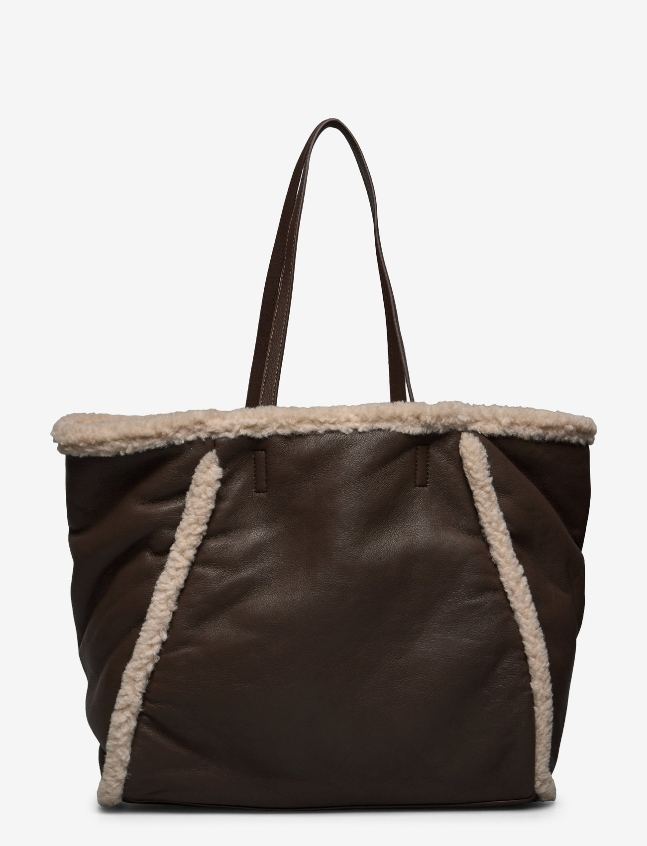 DAY ET - Day Faux Shearling Tote - major brown - 1