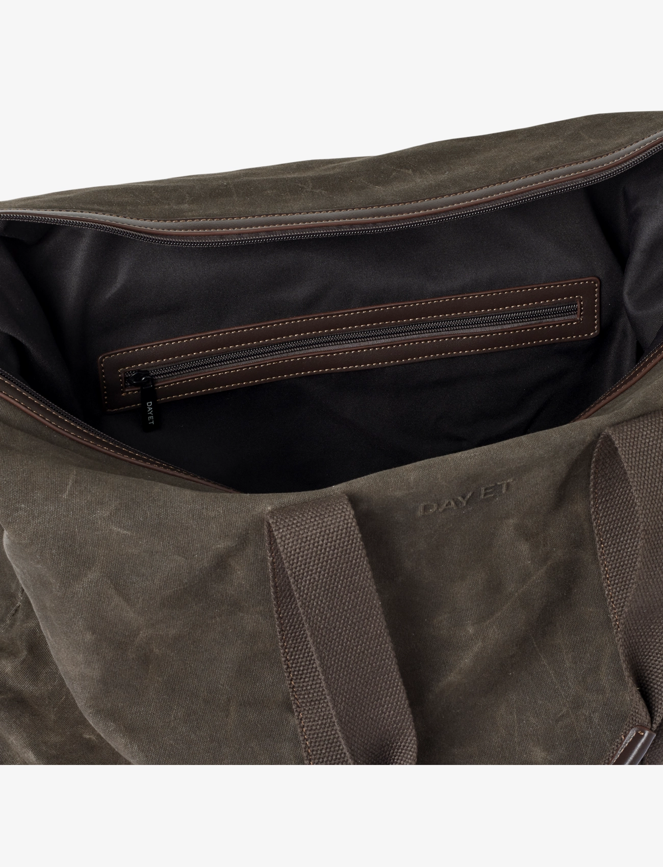 DAY ET - Day Waxed Cotton Holdall Bag - tarmac - 4