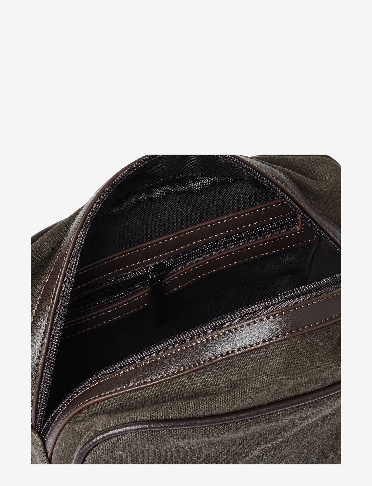 DAY ET - Day Waxed Cotton Washbag - tarmac - 2