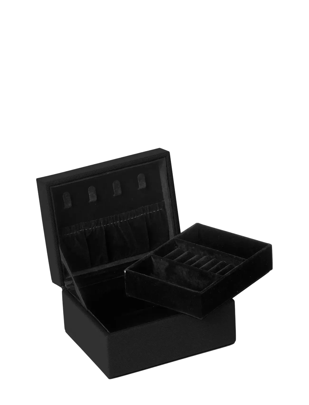 DAY ET - Day Saffiano Jewelry Box Small - laveste priser - black - 1