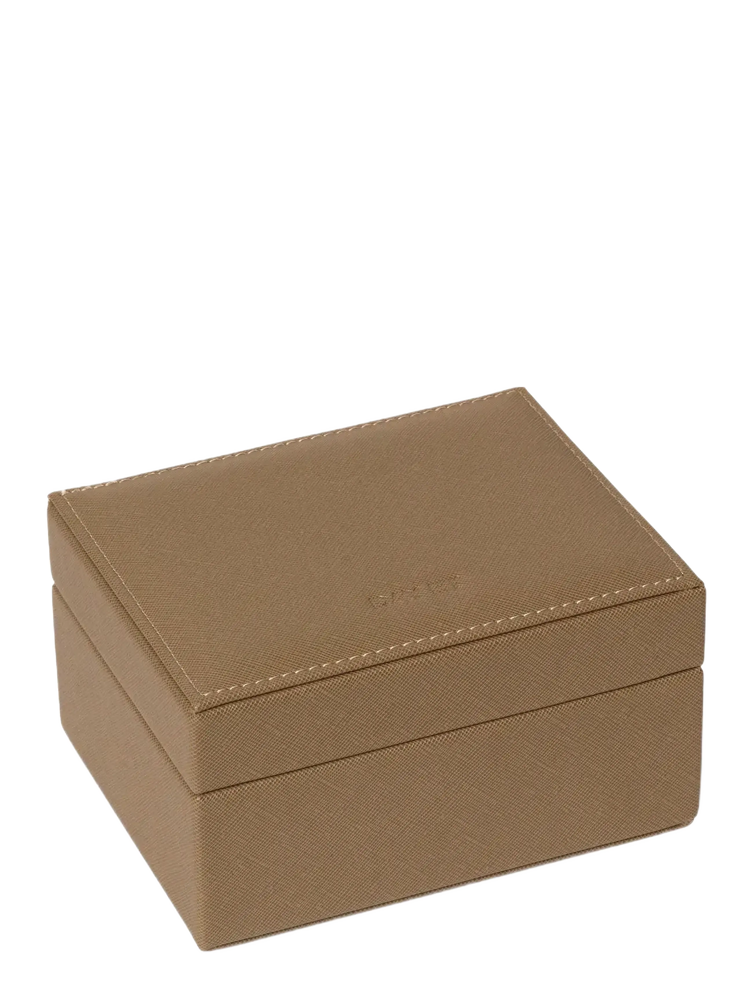 DAY ET Day Saffiano Jewelry Box Small, One Size, Jewellery, Beige - Jewellery Boxes, Frauen