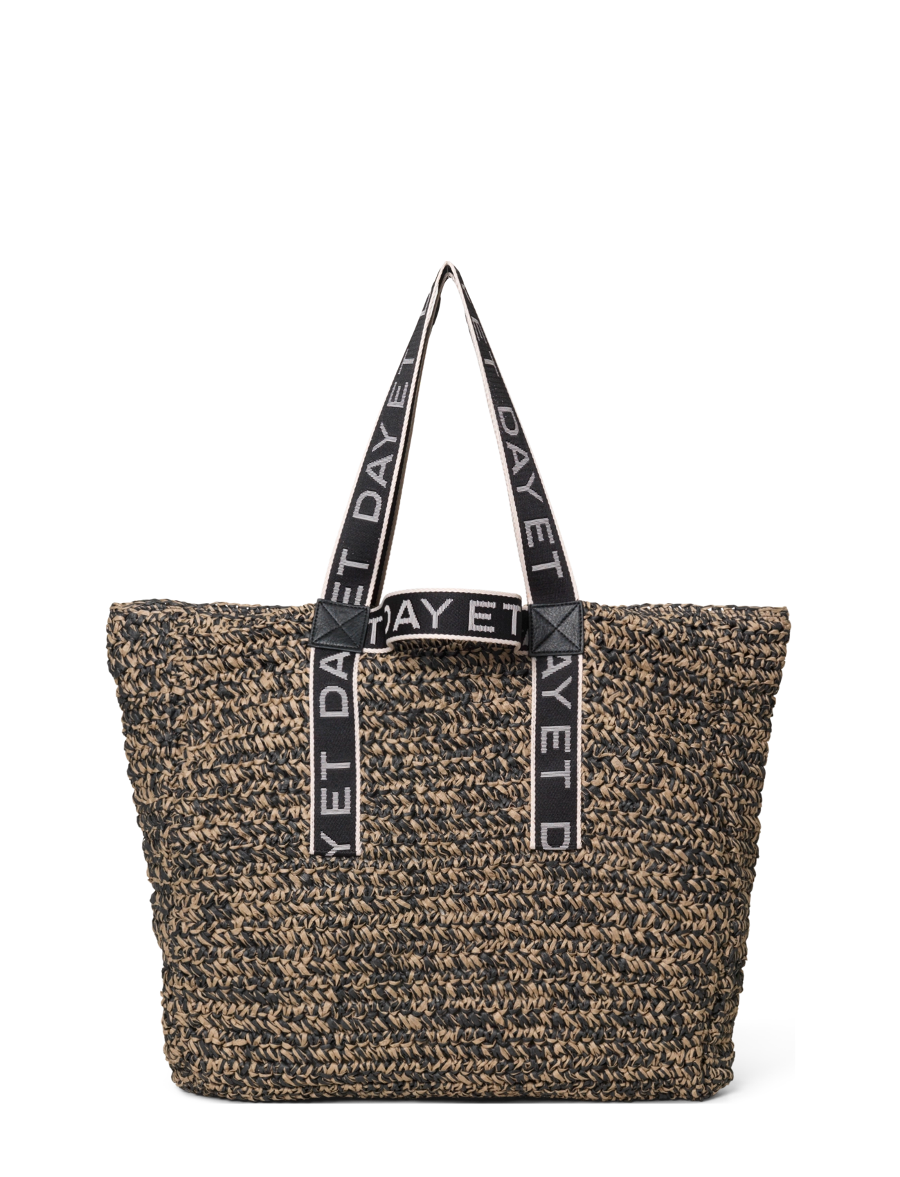 DAY ET Day Lb Straw Bag, One Size, Bags, Schwarz - Totes, Frauen