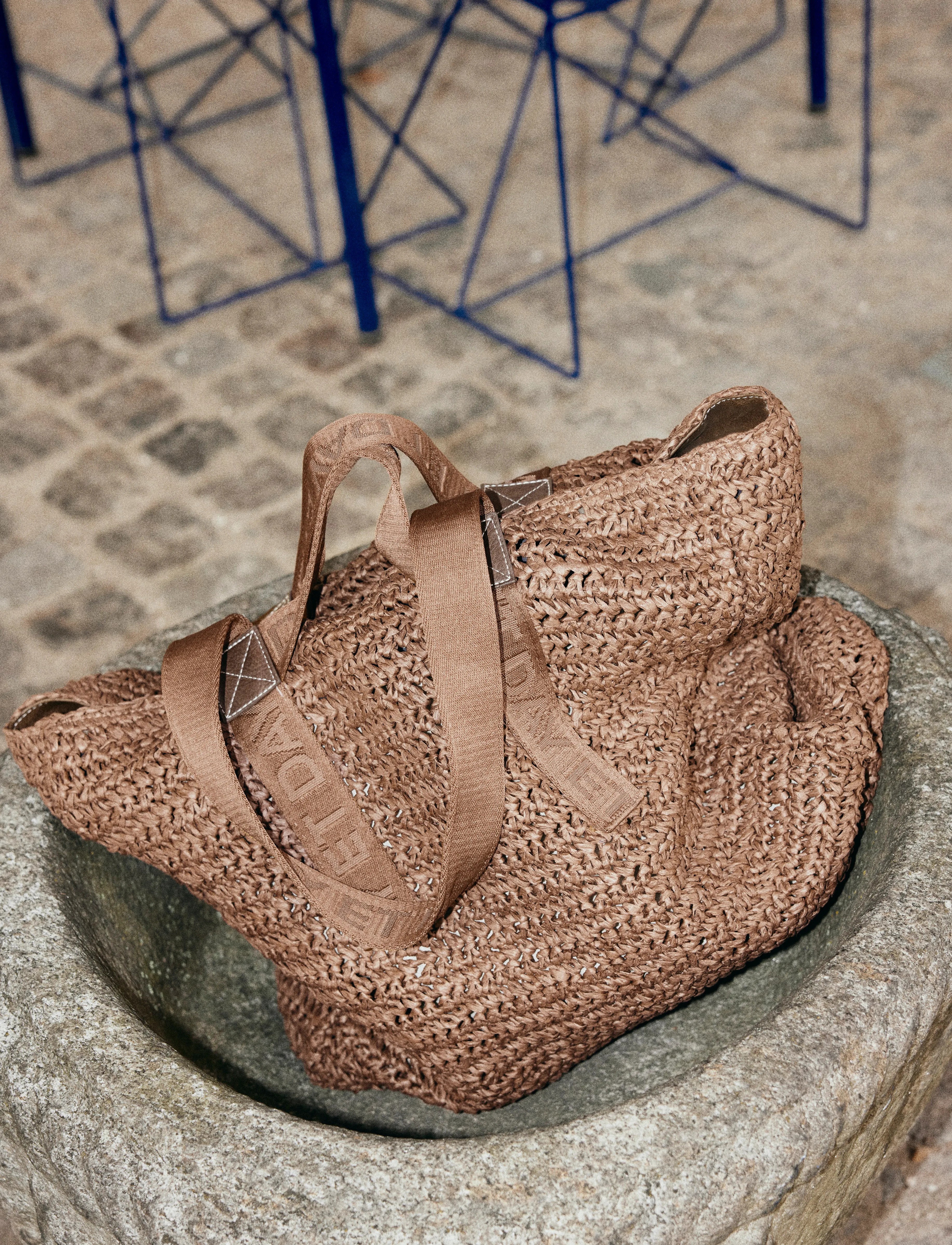 DAY ET Day Lb Straw Bag, One Size, Bags, Beige - Totes, Frauen