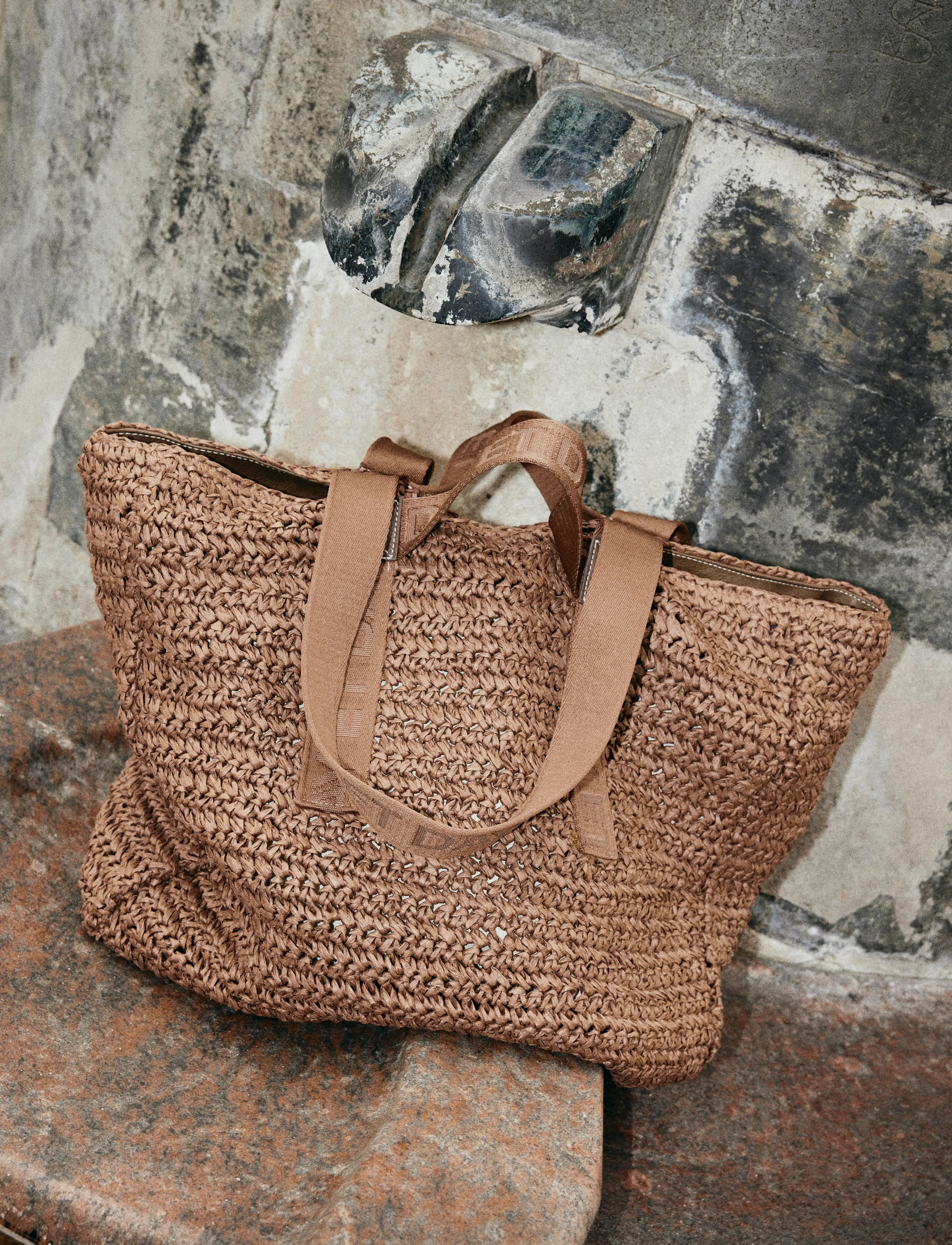 DAY ET - Day LB Straw Bag - tote bags - chestnut - 3