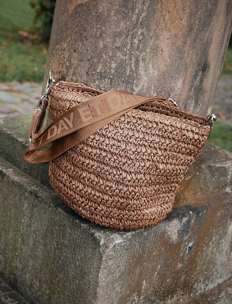 DAY ET - Day LB Straw Crossbody - chestnut - 3