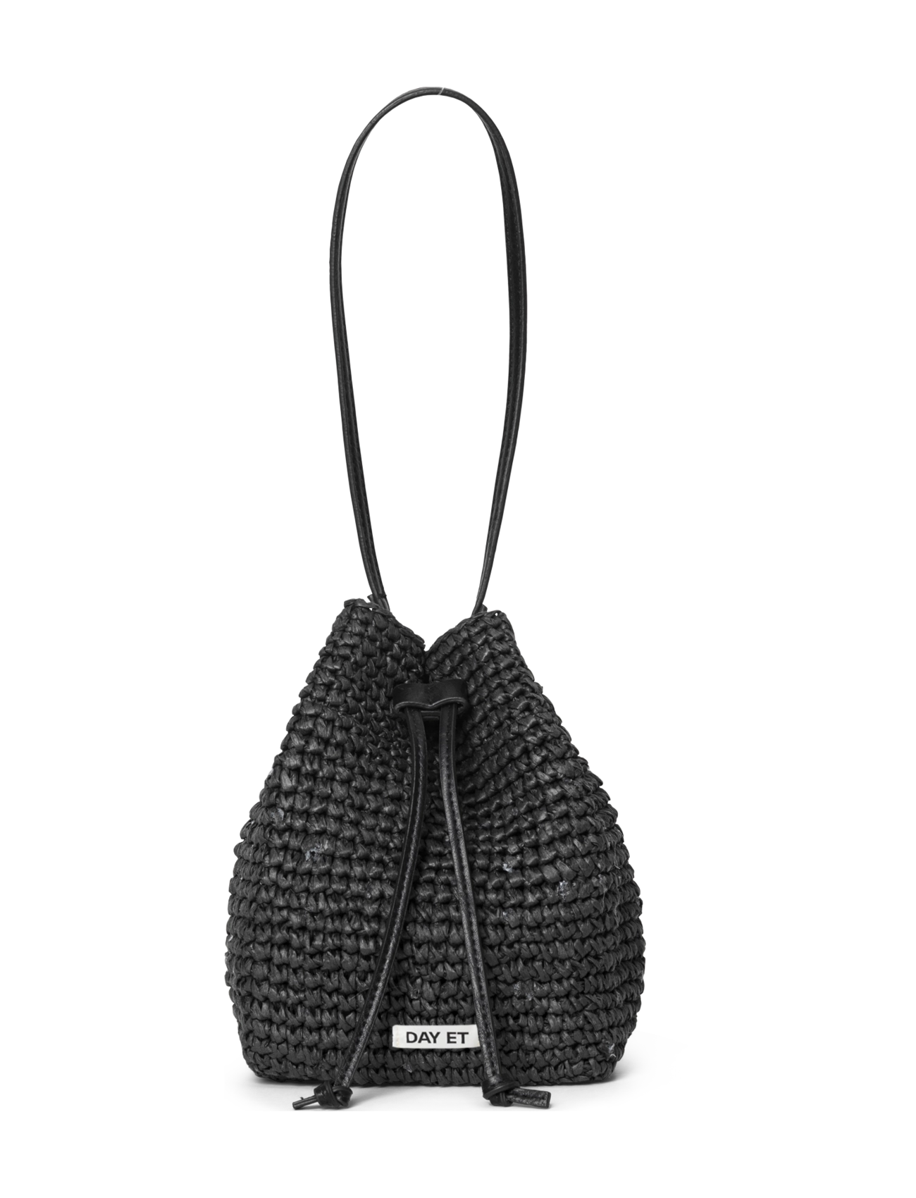 DAY ET Day Straw Bucket Schwarz - One Size - Damen