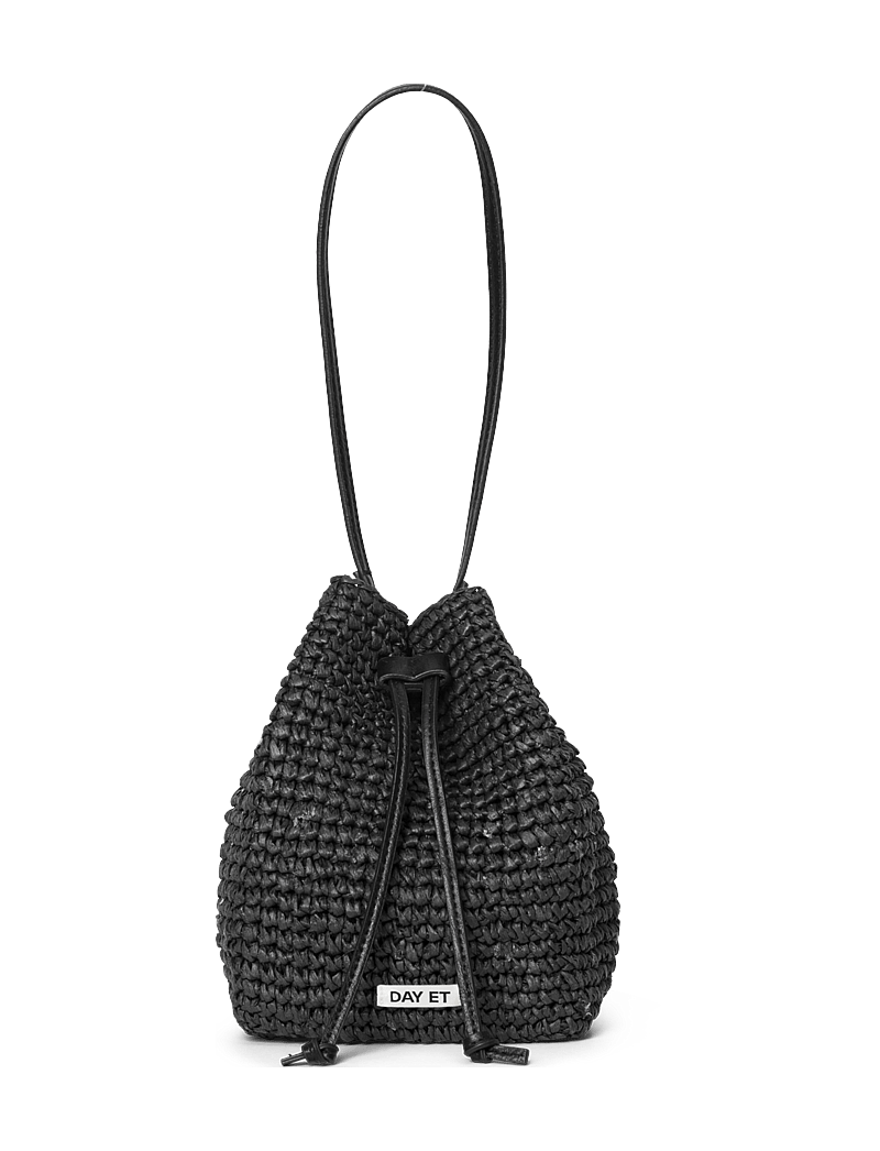 DAY ET - Day Straw Bucket - beuteltaschen - black - 1